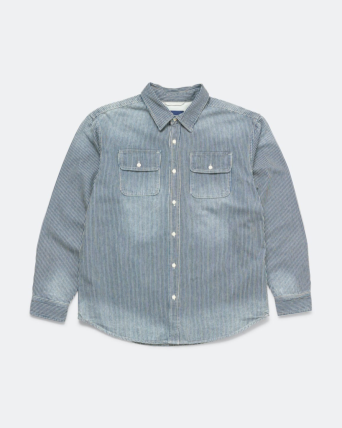 thisisneverthat - Hickory Denim Shirt - Indigo - UP THERE