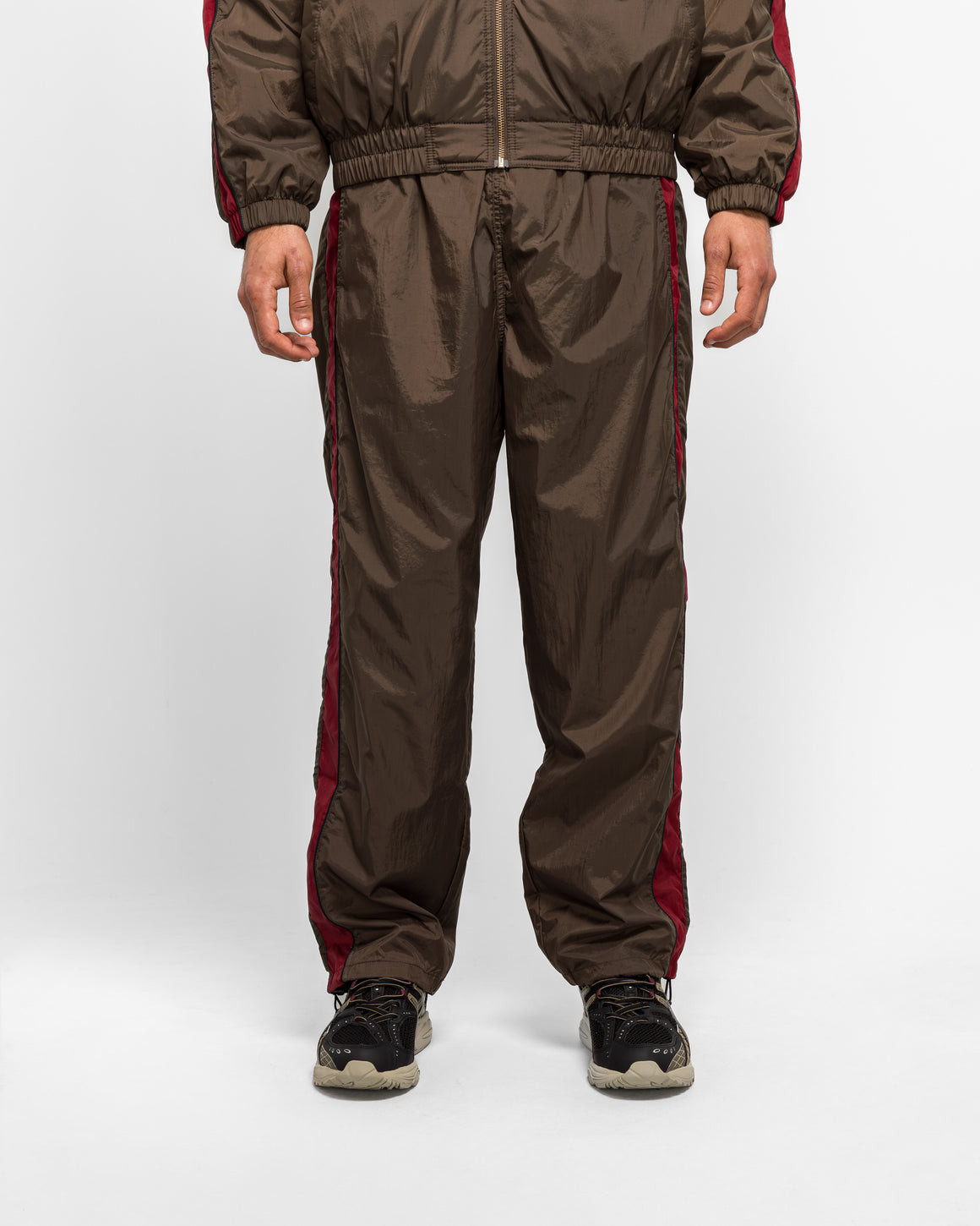 thisisneverthat - Originals Warm Up Pant - Brown - UP THERE