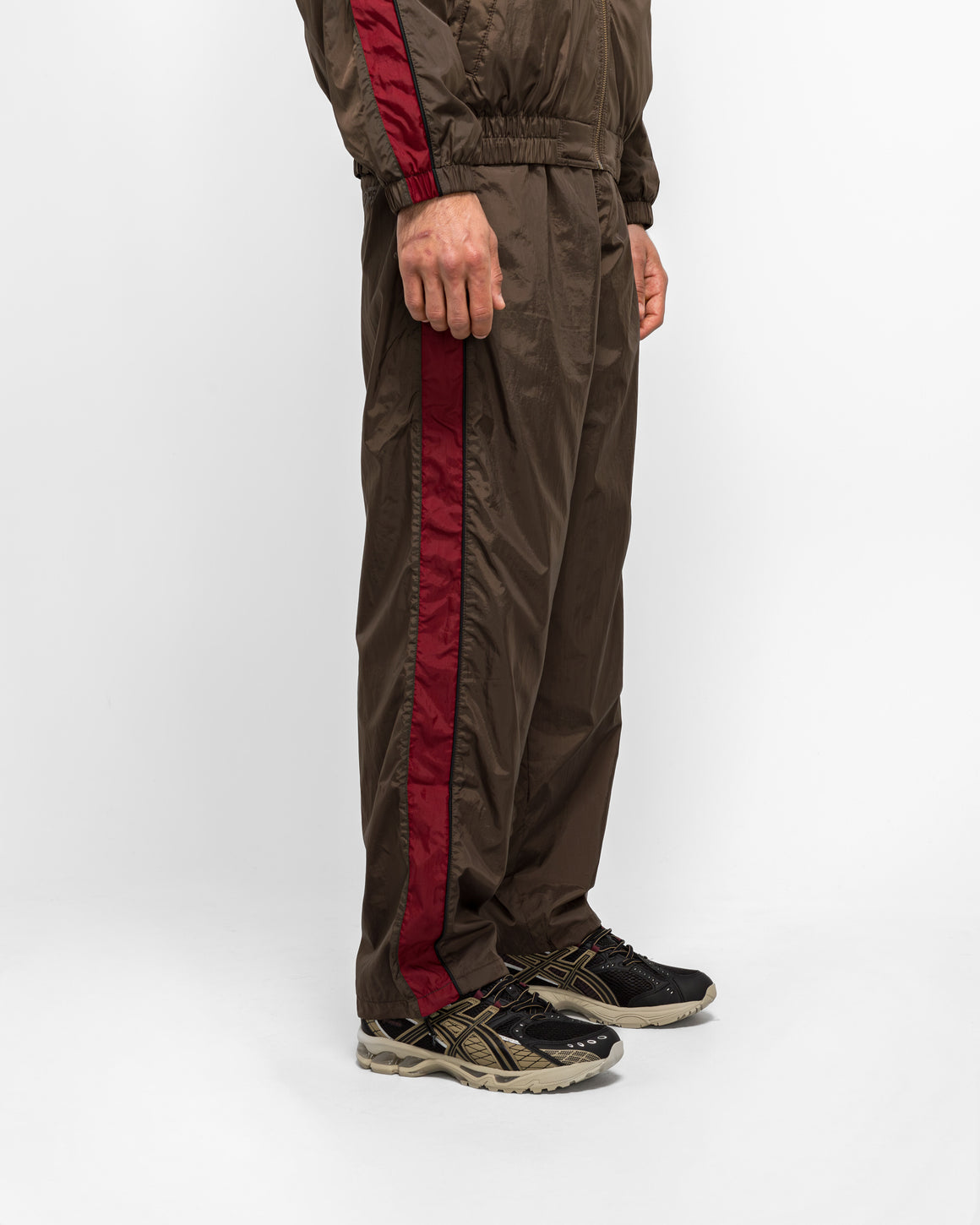 thisisneverthat - Originals Warm Up Pant - Brown - UP THERE