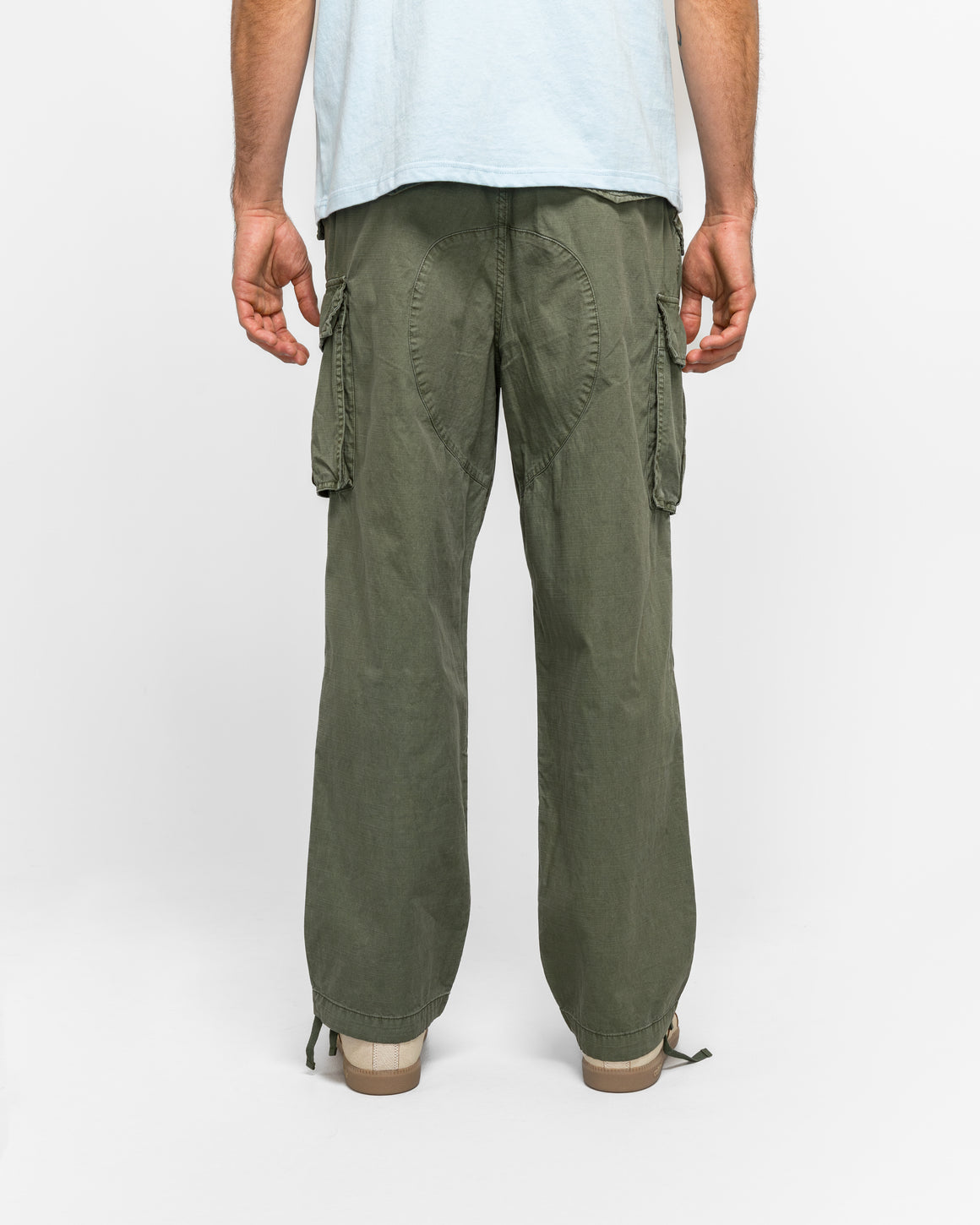 thisisneverthat - Overdyed Cargo Pant - Olive Green - UP THERE