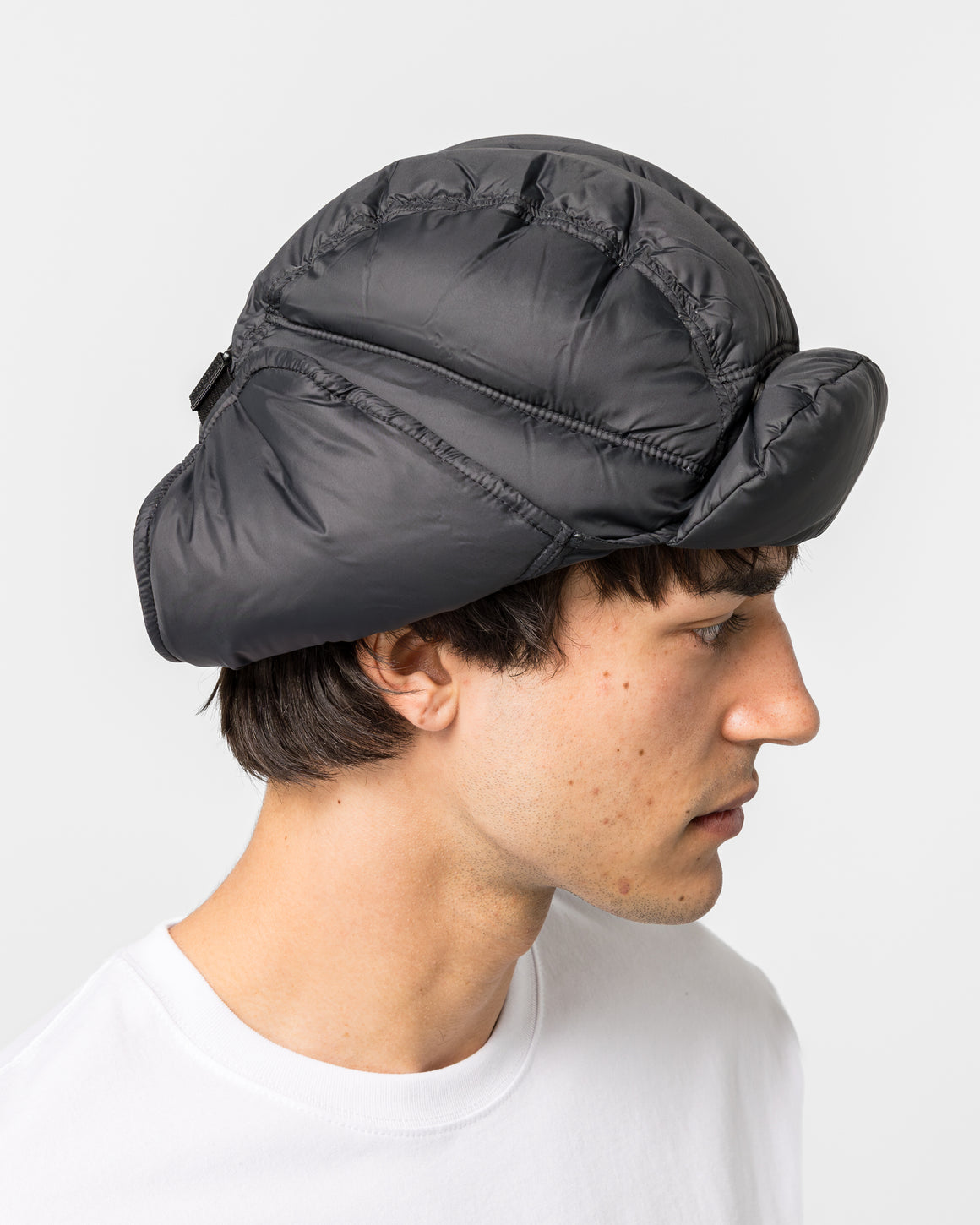 thisisneverthat - PERTEX T Down Trooper Hat - Black - UP THERE