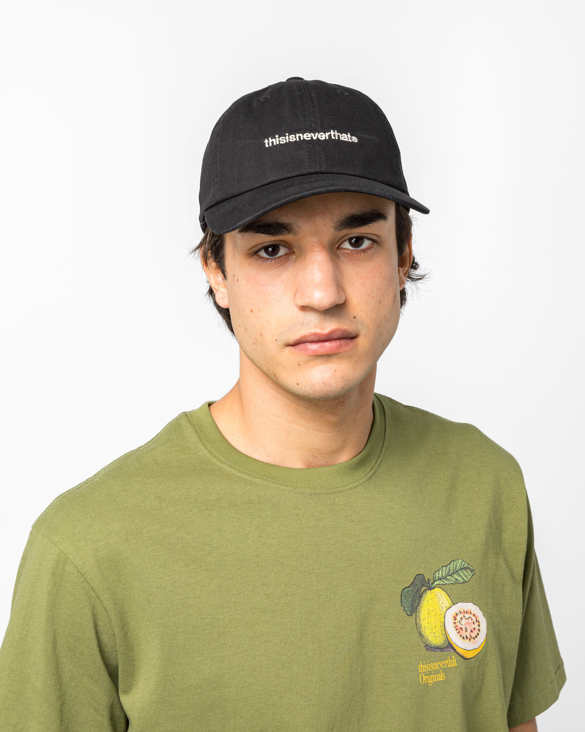 thisisneverthat - T-Logo Cap - Black - UP THERE