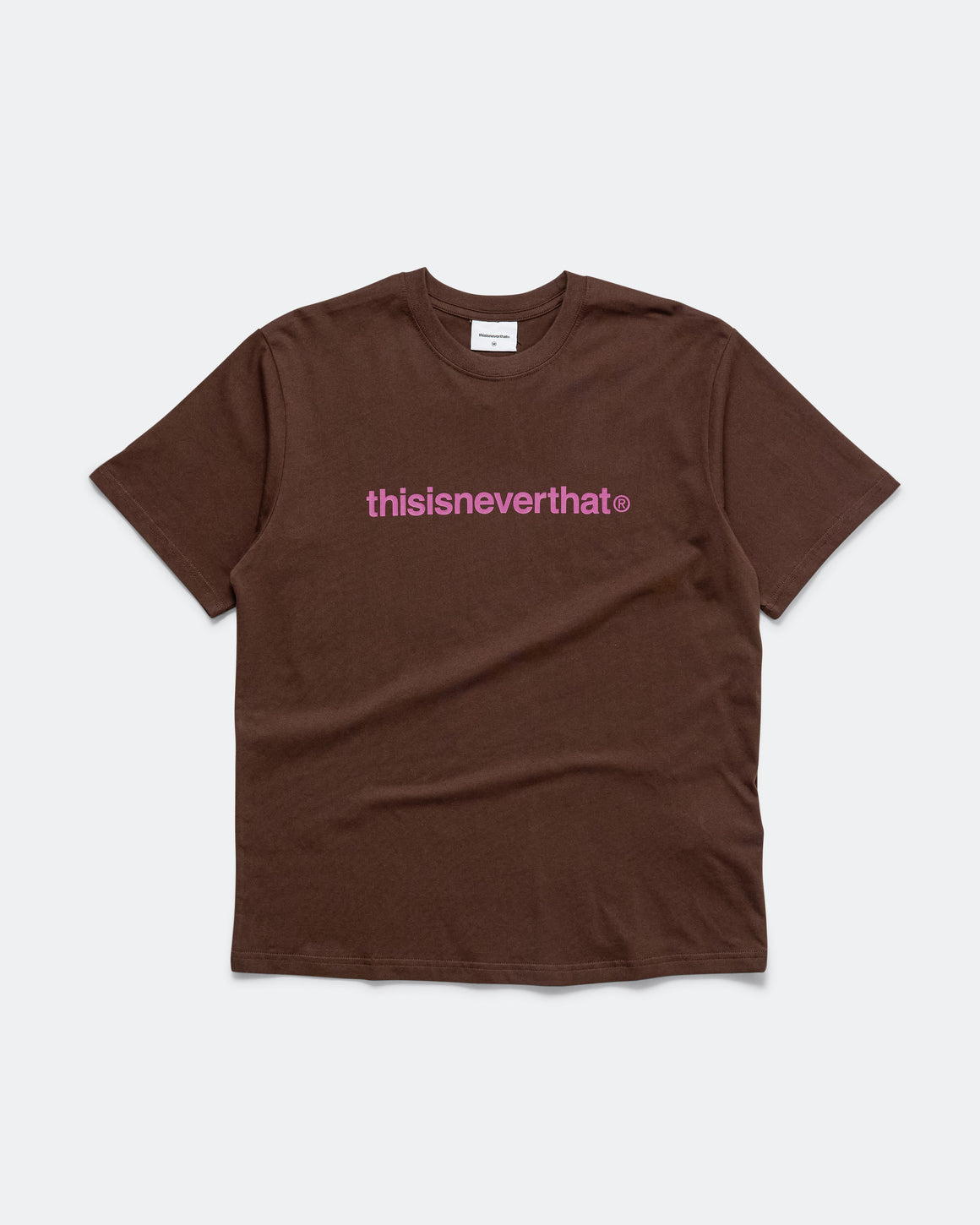 thisisneverthat - T-Logo Tee - Dark Chocolate - UP THERE