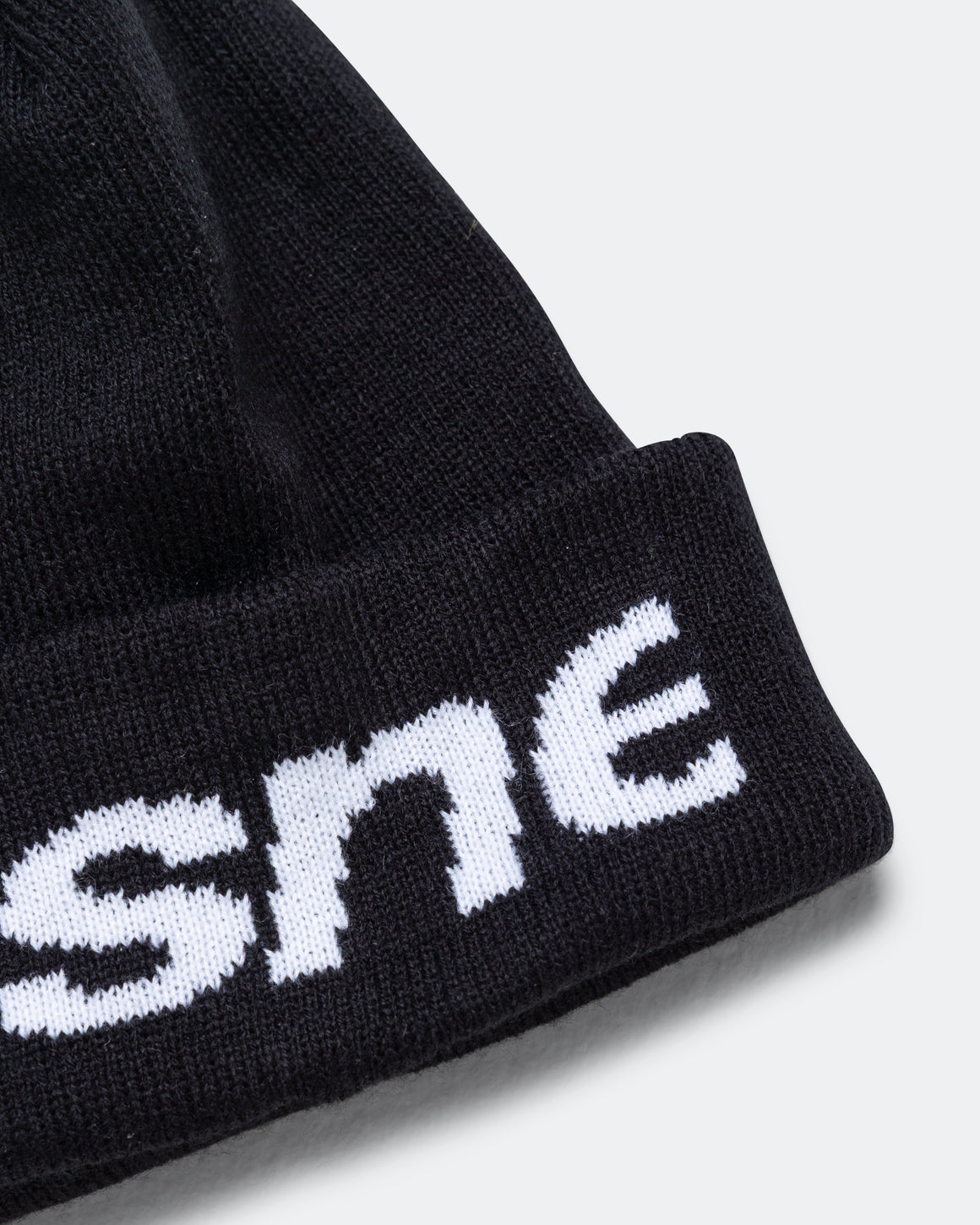 thisisneverthat - HSP-Logo Big Cuff Beanie - Black - UP THERE
