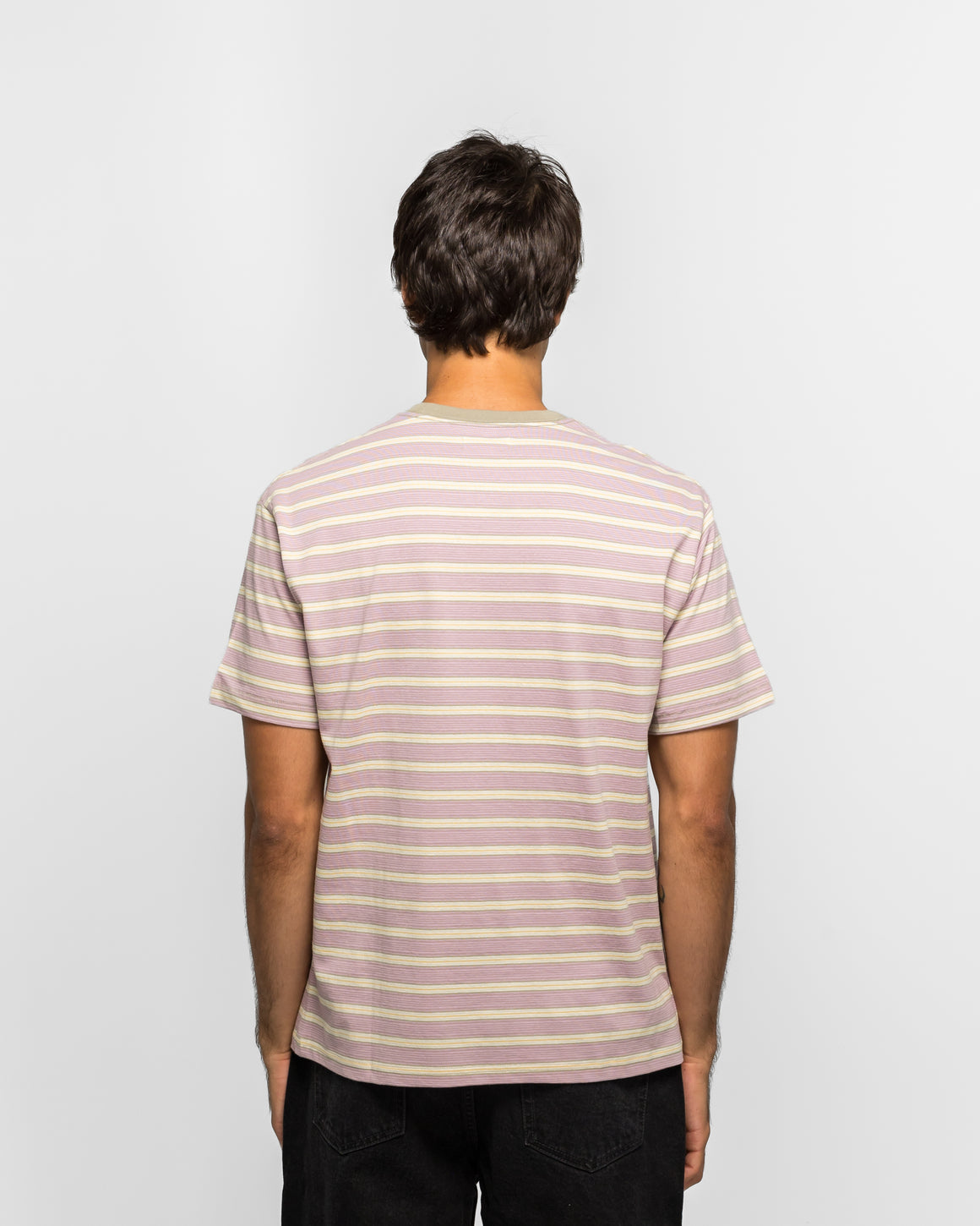 thisisneverthat - Striped Tee - Pink - UP THERE