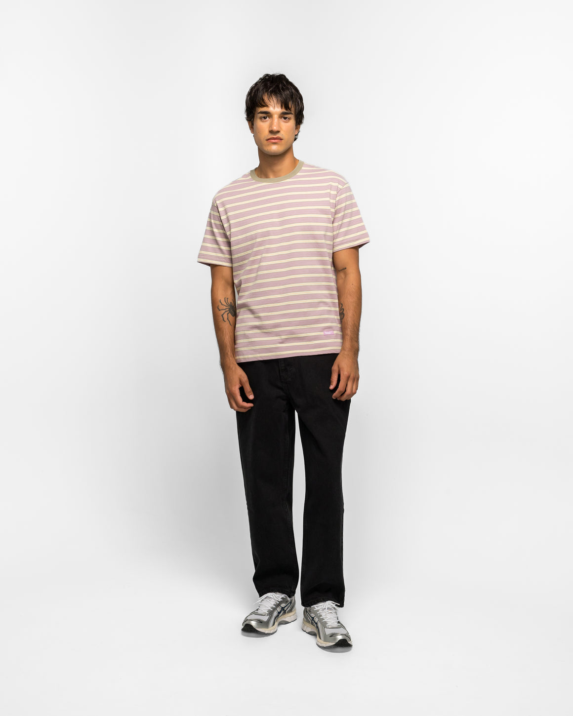 thisisneverthat - Striped Tee - Pink - UP THERE