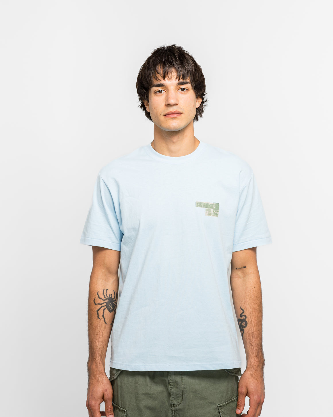 thisisneverthat - TSNVT Collage Tee - Soft Blue - UP THERE