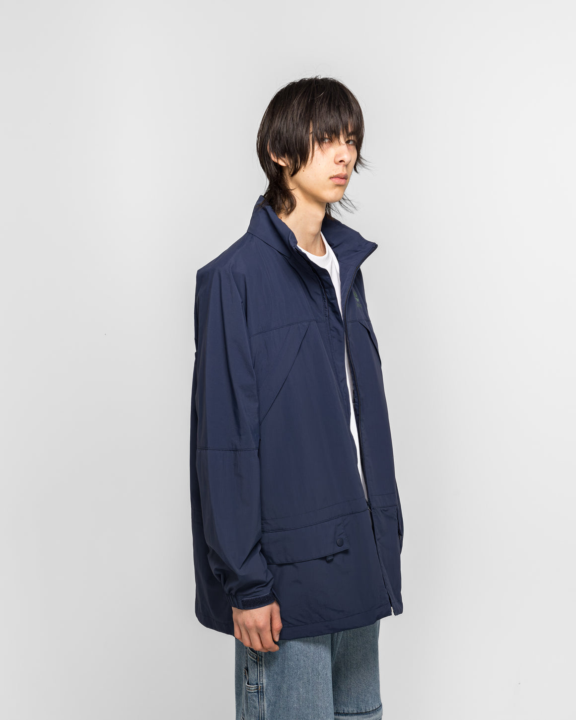 Timberland - Nylon Zip Up Convertible Jacket x BEAMS - Navy - UP THERE