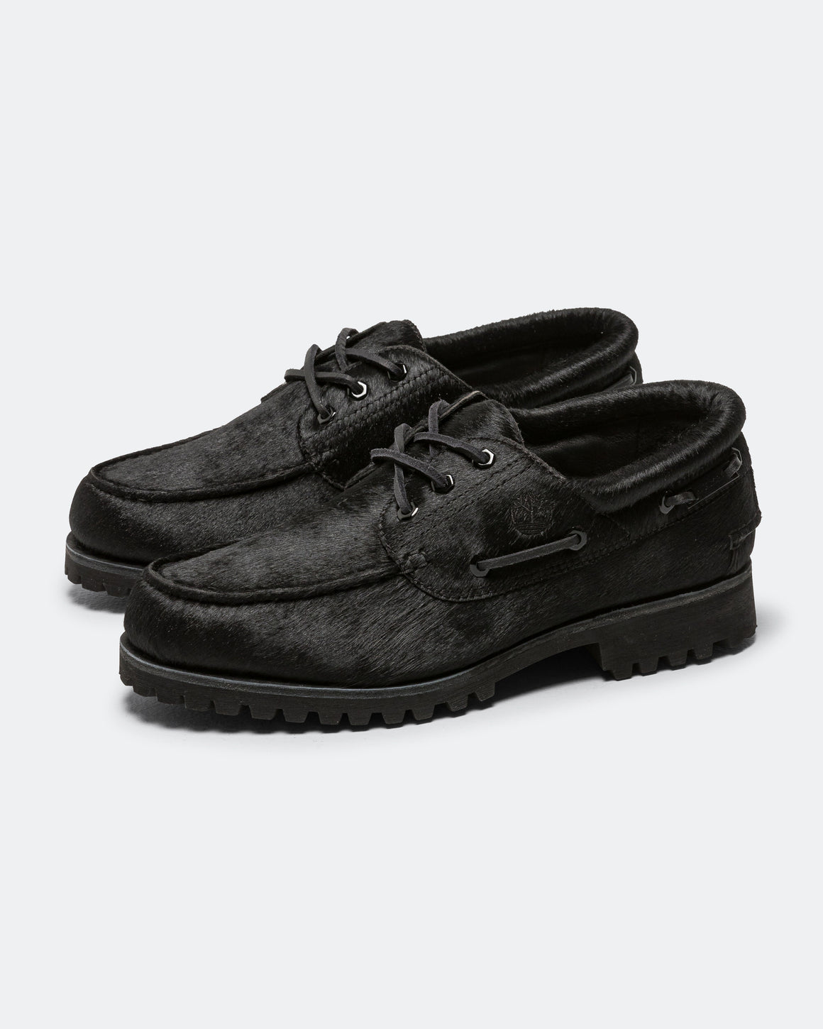 Timberland - Authentic Boat Shoe - Black Hair On | UP THERE Timberland - Authentic Boat Shoe - Black Hair On | UP THERE