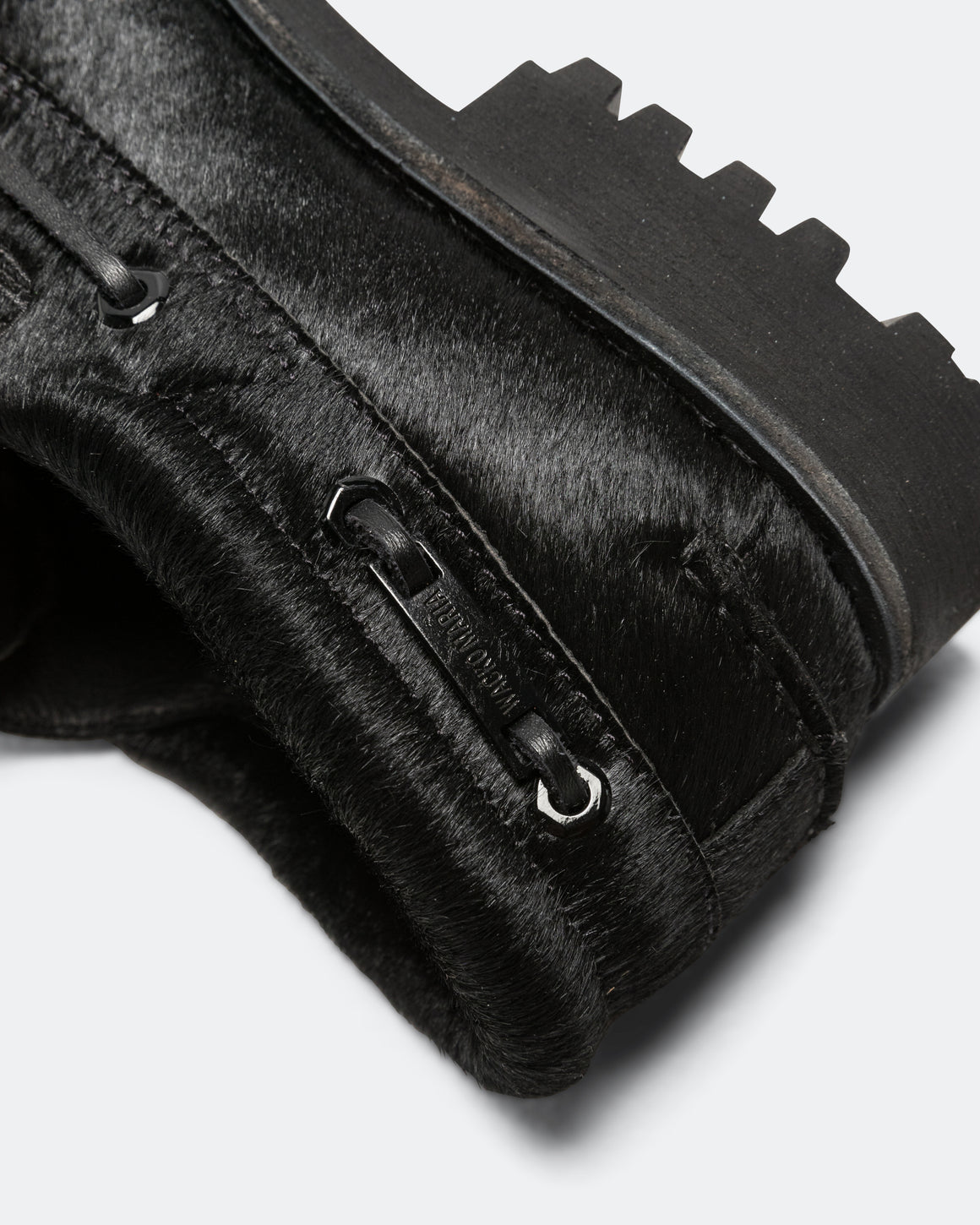 Timberland - 3-Eye Classic Lug x WACKO MARIA - Black Hair On - UP THERE