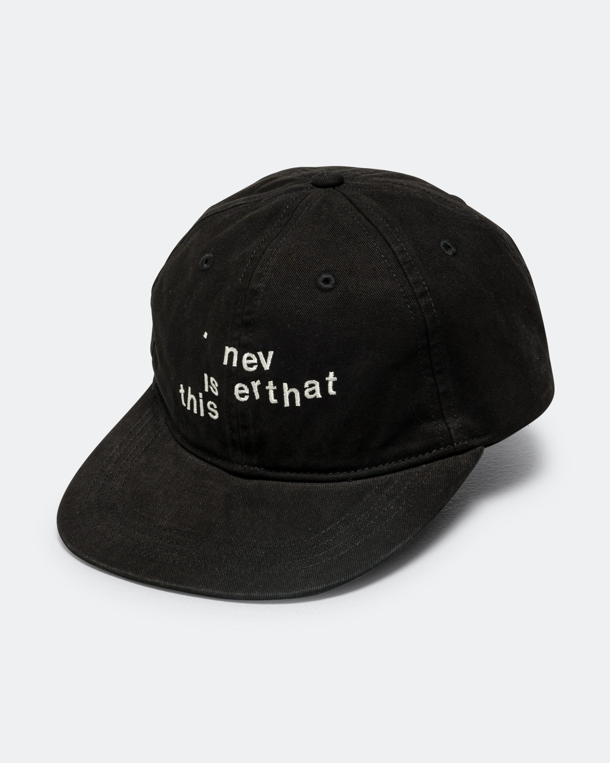 thisisneverthat - Broken Logo Cap - Black | UP THERE