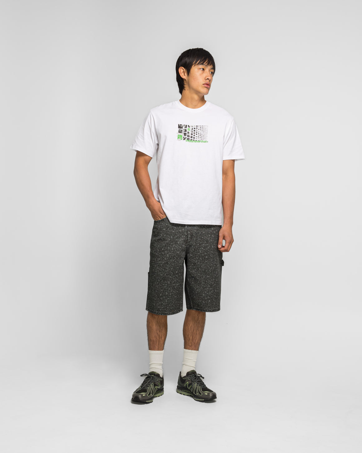 thisisneverthat - Cellular Tee - White - UP THERE