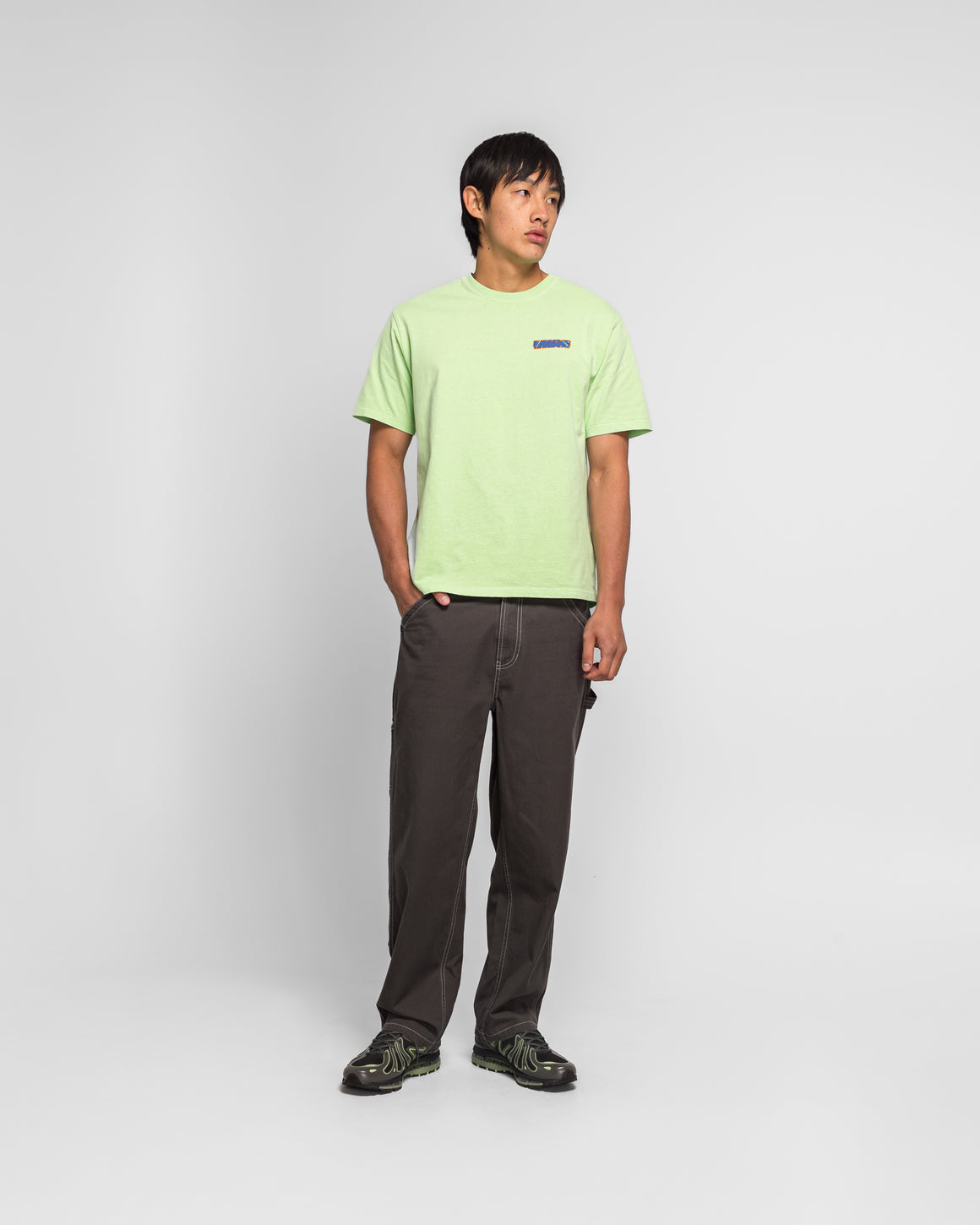 thisisneverthat - Ink Trail Tee - Bright Green - UP THERE