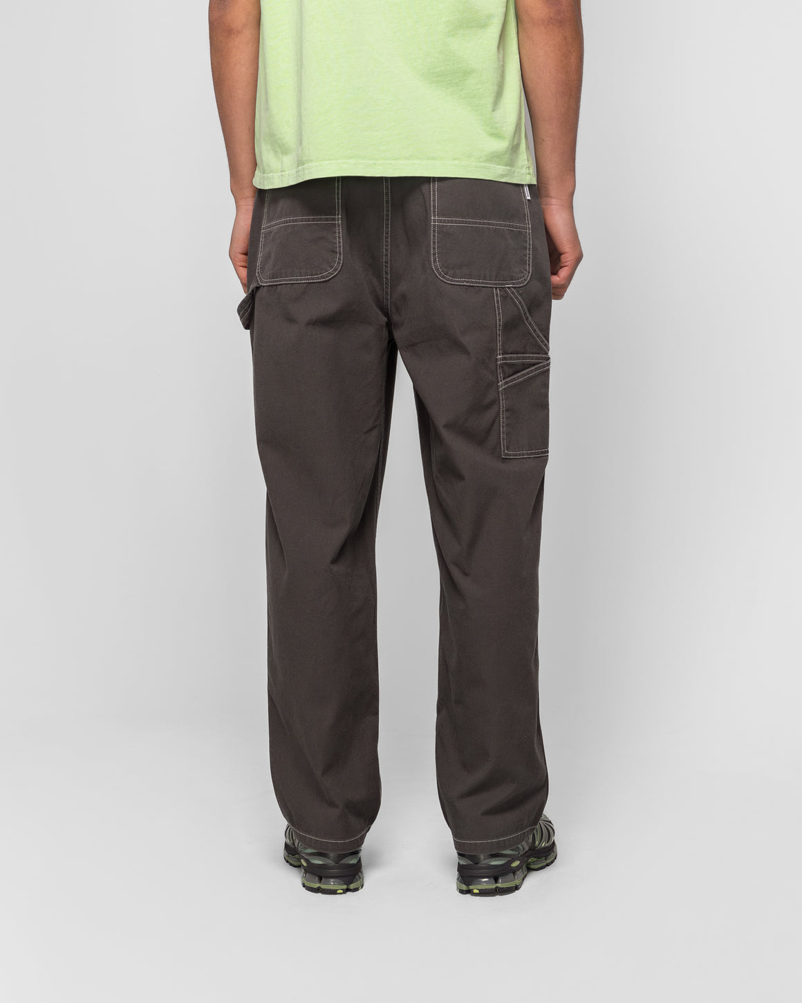 thisisneverthat - Washed Canvas Work Pant - Charcoal - UP THERE