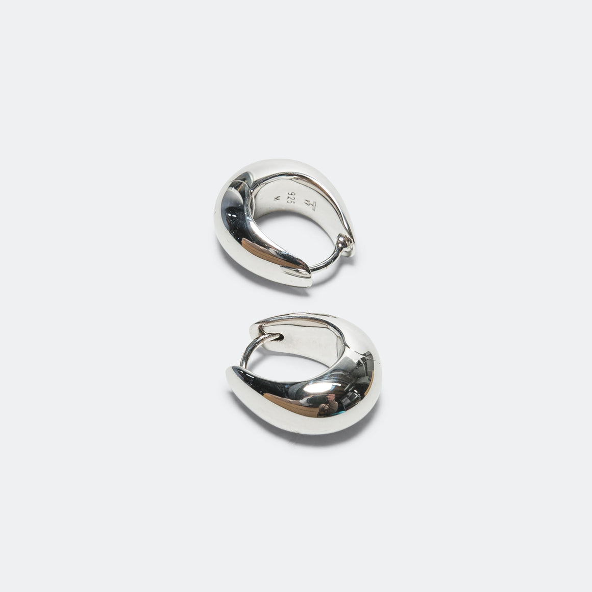 Tom Wood - Ice Hoops Small - 925 Silver - UP THERE