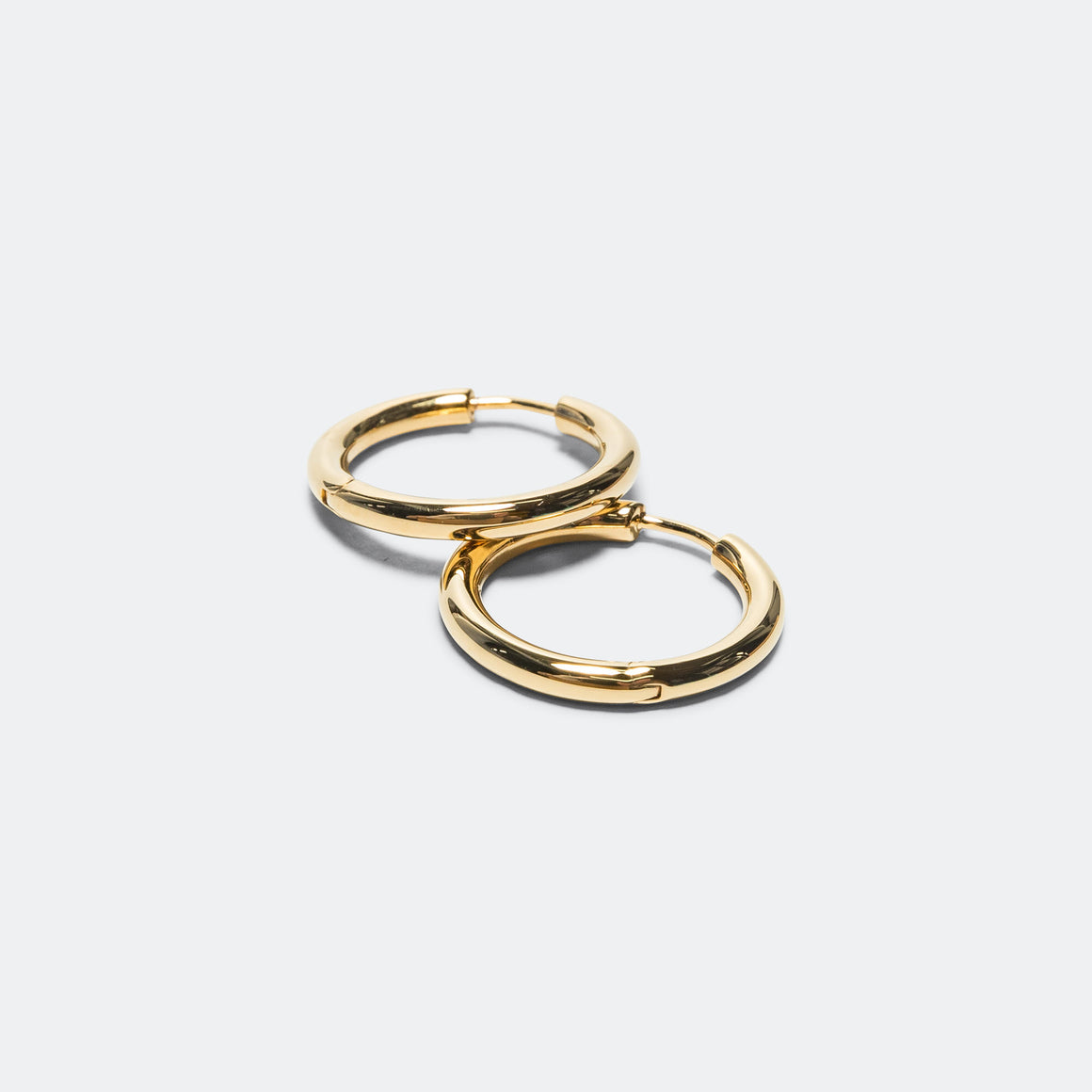 Tom Wood - Classic Hoops Medium - 18K Gold/925 Silver - UP THERE