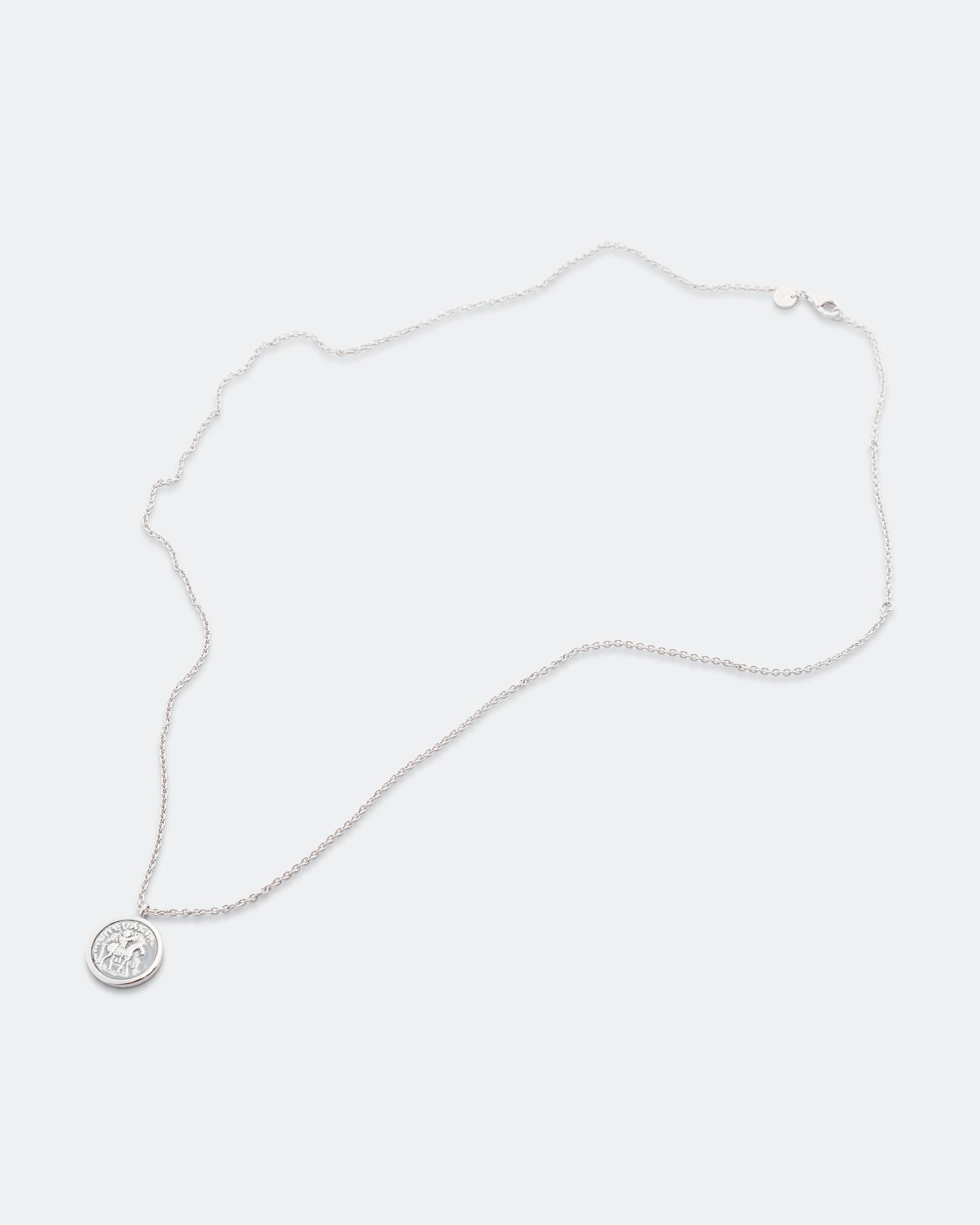 Tom Wood - Coin Pendant - 925 Silver | UP THERE