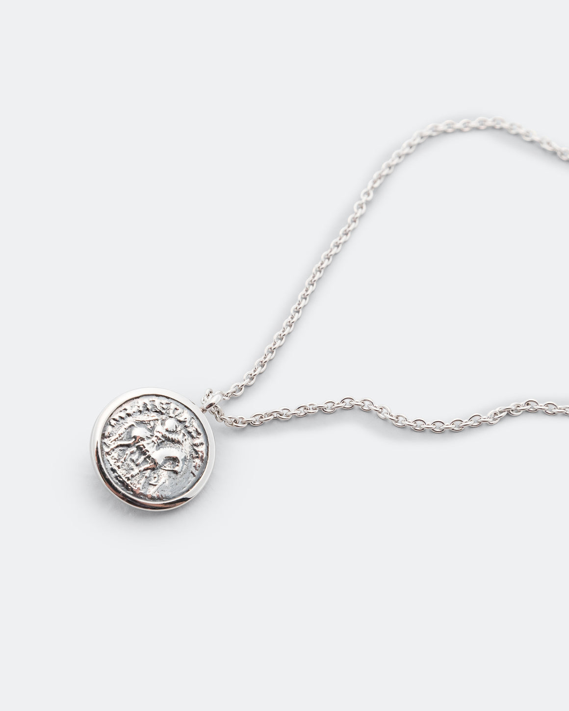 Tom Wood - Coin Pendant - 925 Silver - UP THERE