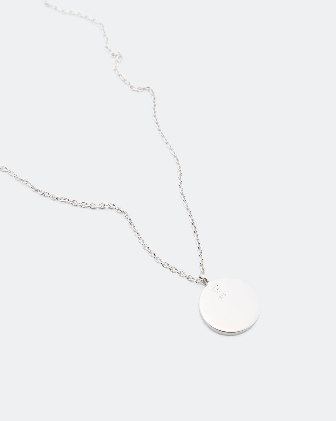 Tom Wood - Coin Pendant - 925 Silver - UP THERE