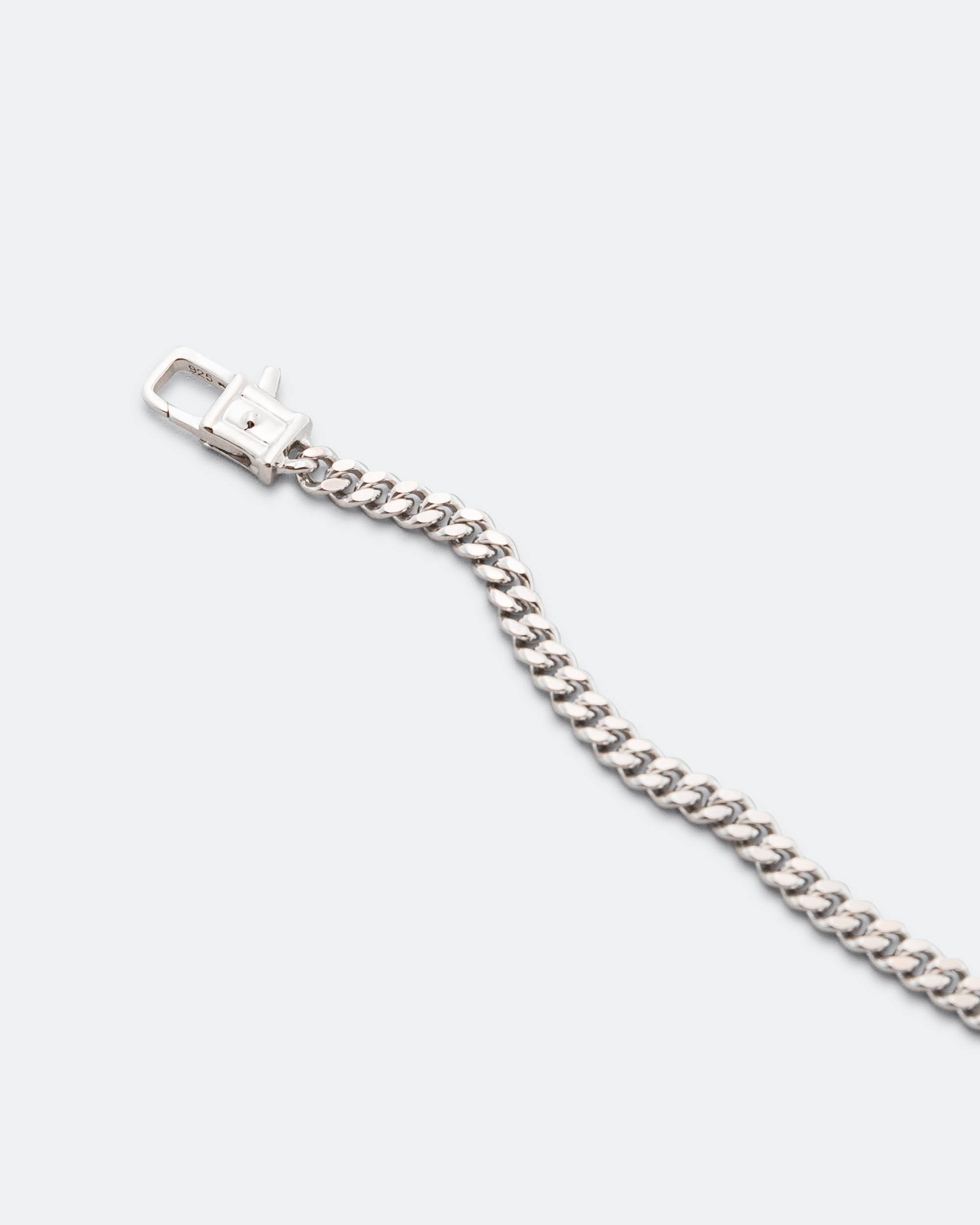 Tom Wood Curb Bracelet M - 925 Silver | UP THERE