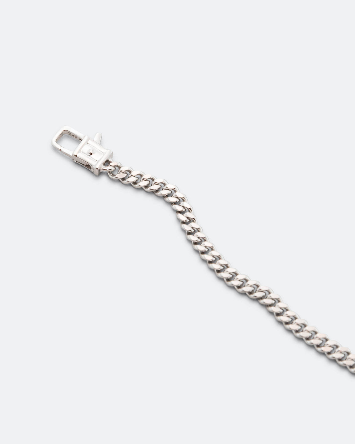 【箱付】TOMWOOD Curb Bracelet M SV925　7inch Tom Wood Curb Bracelet M - 925 Silver | UP THERE