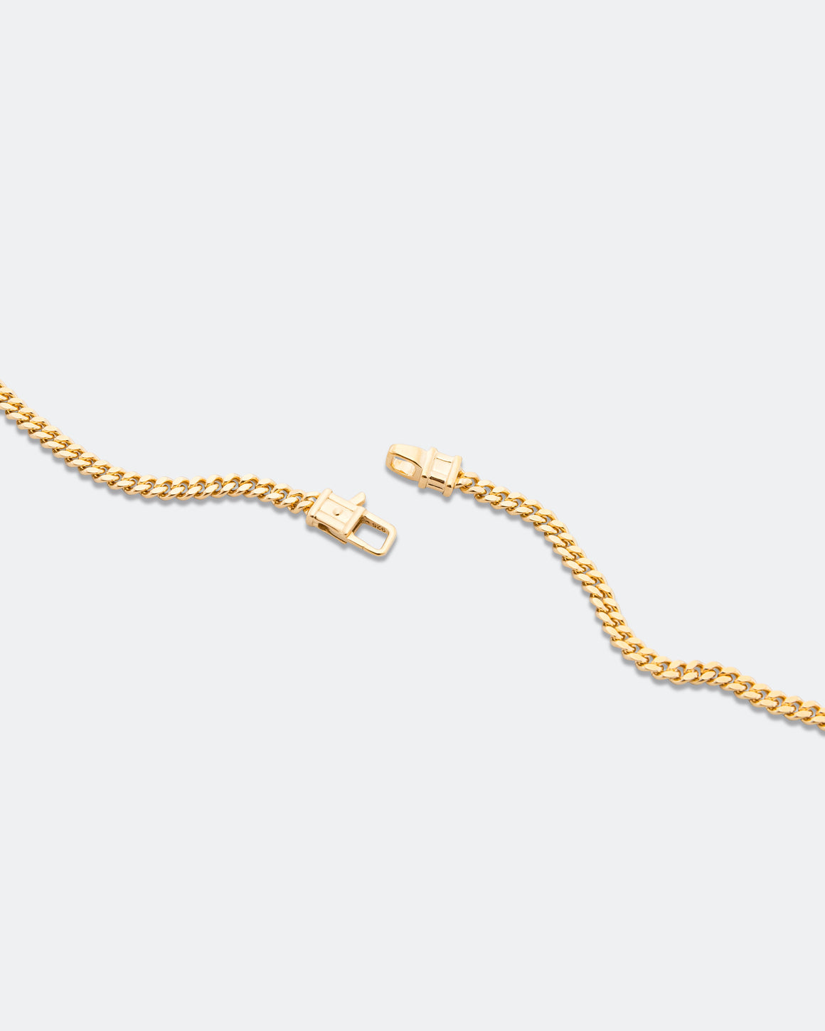 Tom Wood - Curb Bracelet M - 18K Gold/925 Silver - UP THERE