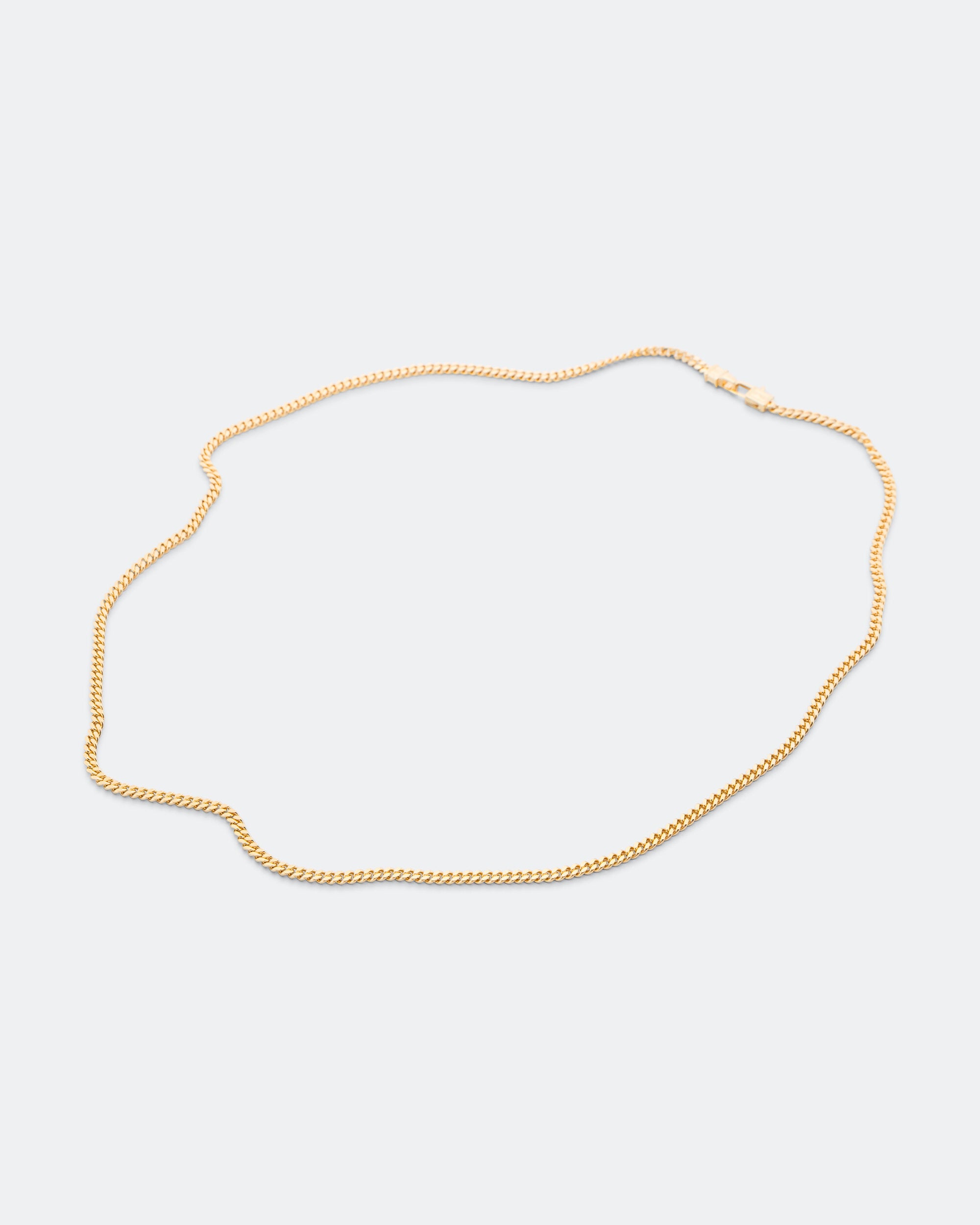 Curb Chain M - 18K Gold/925 Silver | UP THERE