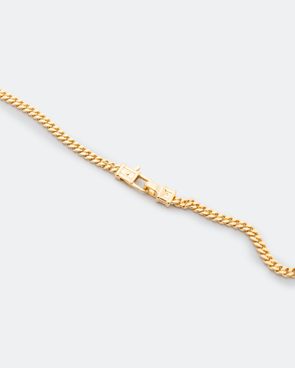 Tom Wood - Curb Chain M - 18K Gold/925 Silver - UP THERE