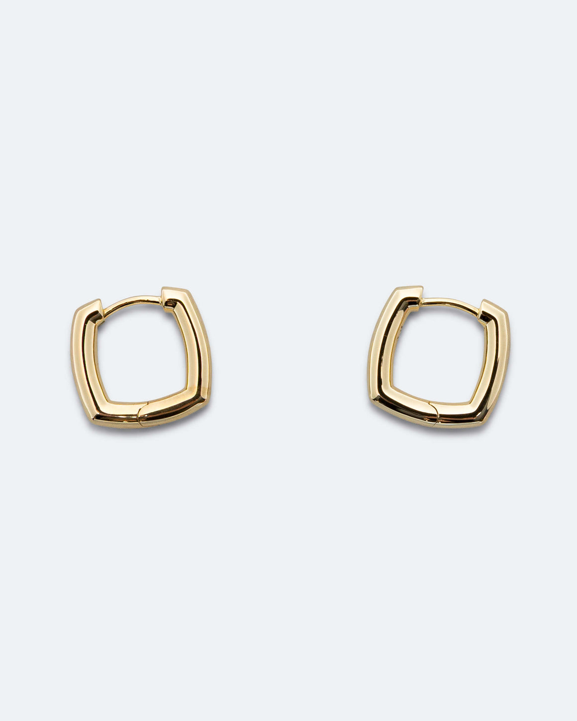 Tom Wood - Frame Hoops Small - 18K Gold/925 Silver - UP THERE