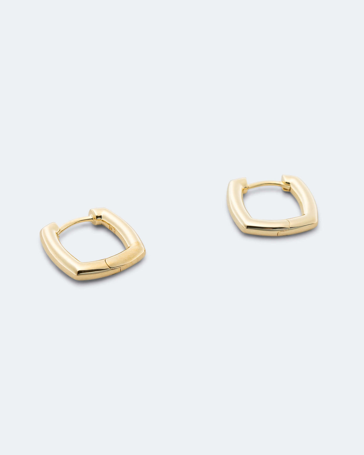 Tom Wood - Frame Hoops Small - 18K Gold/925 Silver - UP THERE