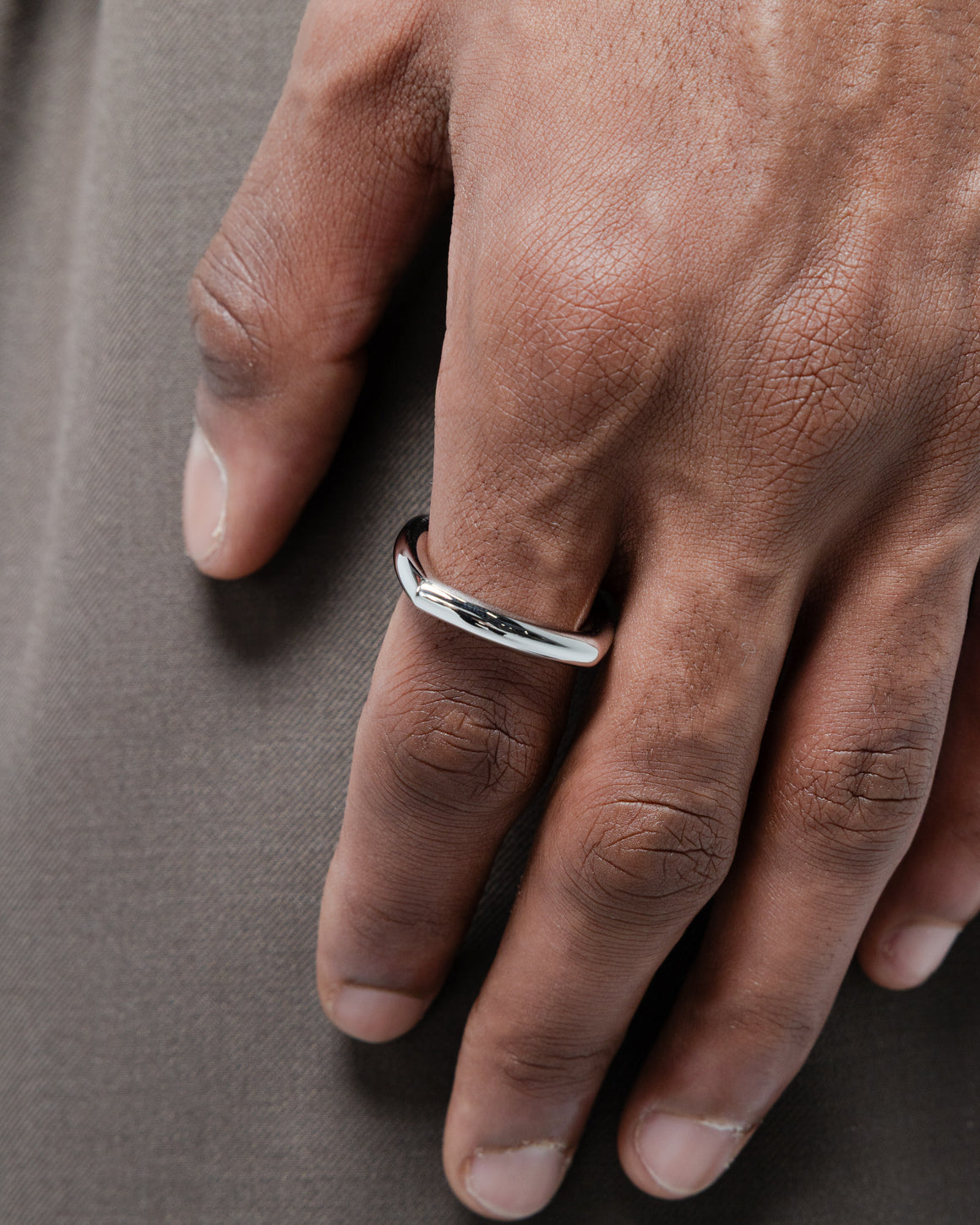 Tom Wood - Frame Ring Slim - 925 Silver - UP THERE