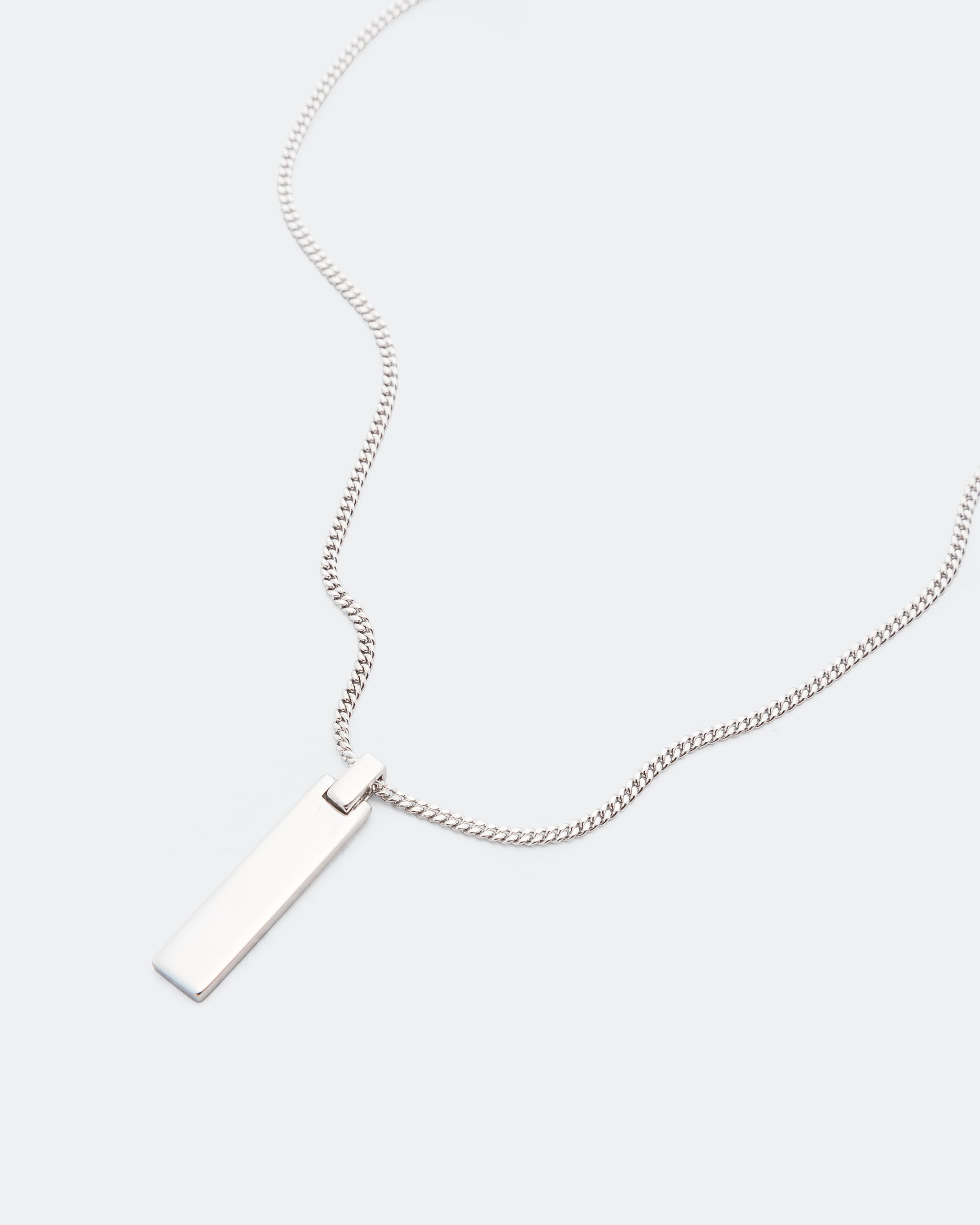 Tom Wood - ID Pendant - 925 Silver | UP THERE