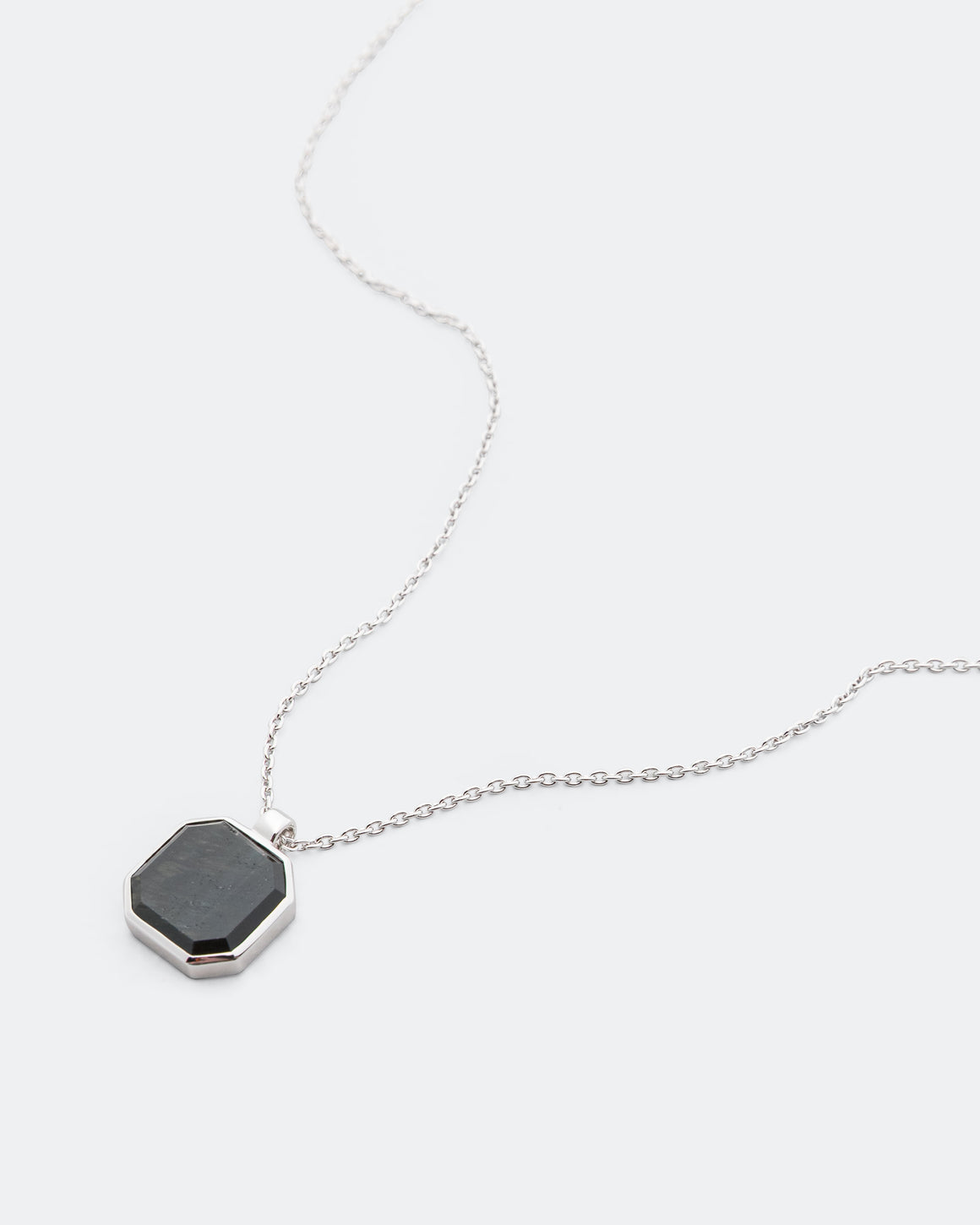 Tom Wood - Dan Pendant Blue Hawk Eye - 925 Sterling Silver - UP THERE