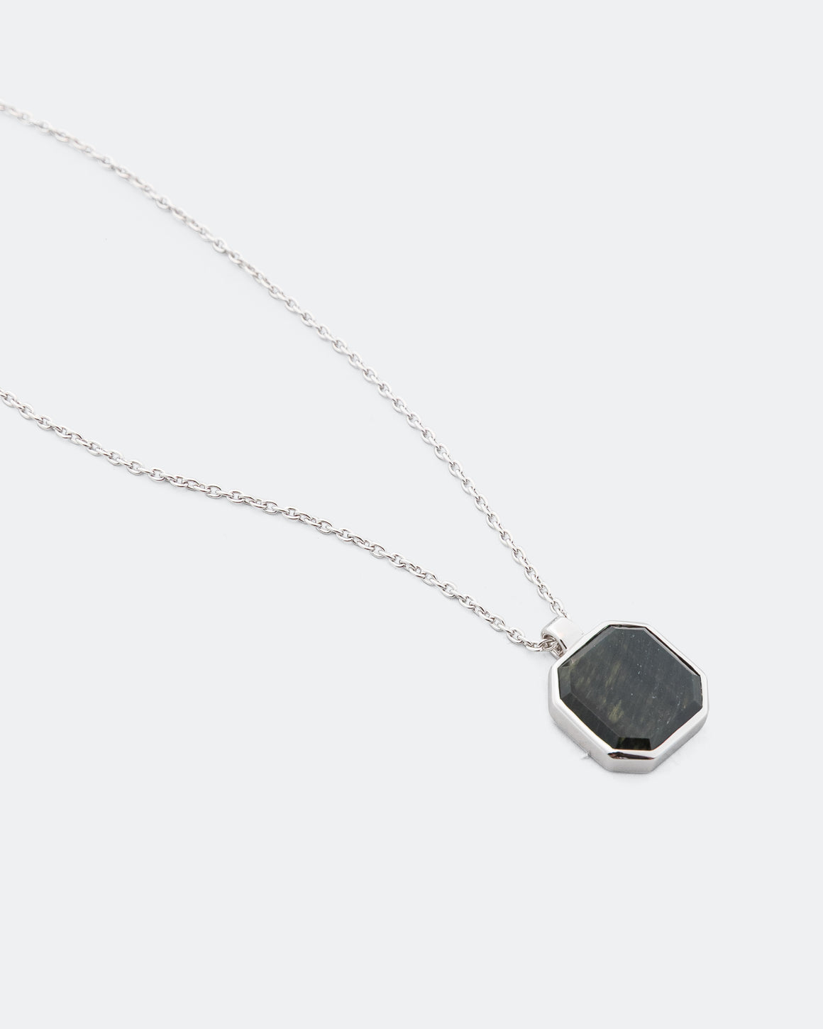 Tom Wood - Dan Pendant Blue Hawk Eye - 925 Sterling Silver - UP THERE