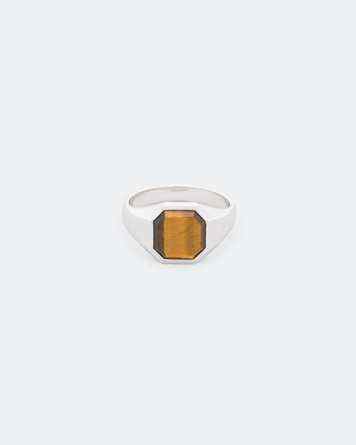 Tom Wood - Dan Ring Tiger Eye - 925 Sterling Silver - UP THERE