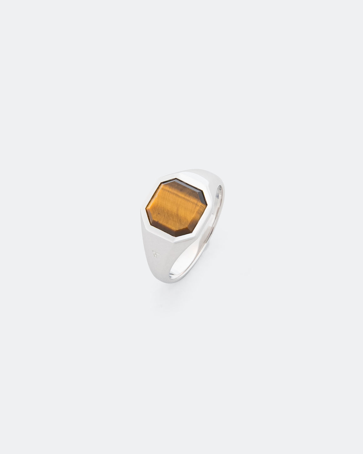 Tom Wood - Dan Ring Tiger Eye - 925 Sterling Silver - UP THERE