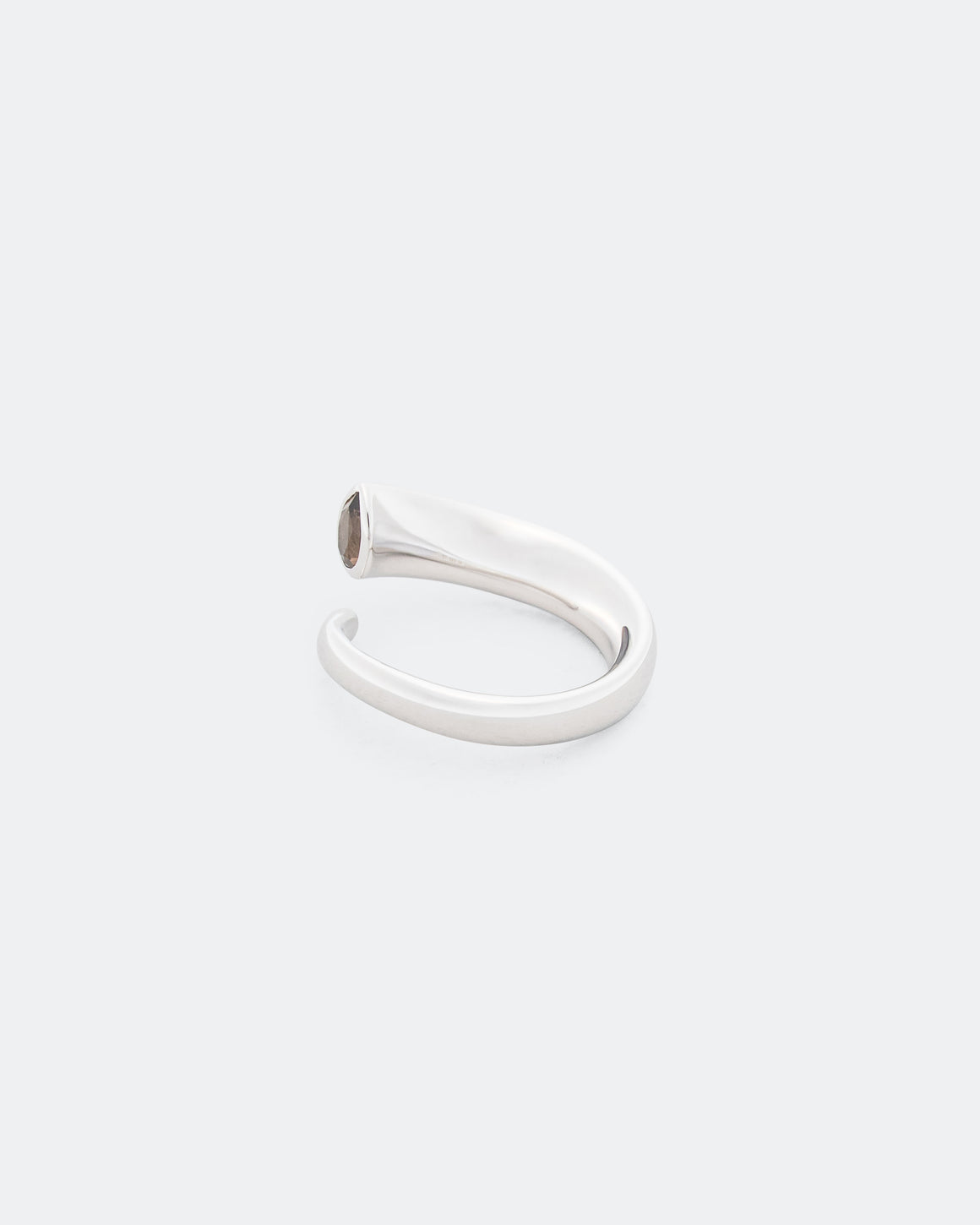 Tom Wood - Goat Ring Smoky Quartz - 925 Sterling Silver - UP THERE
