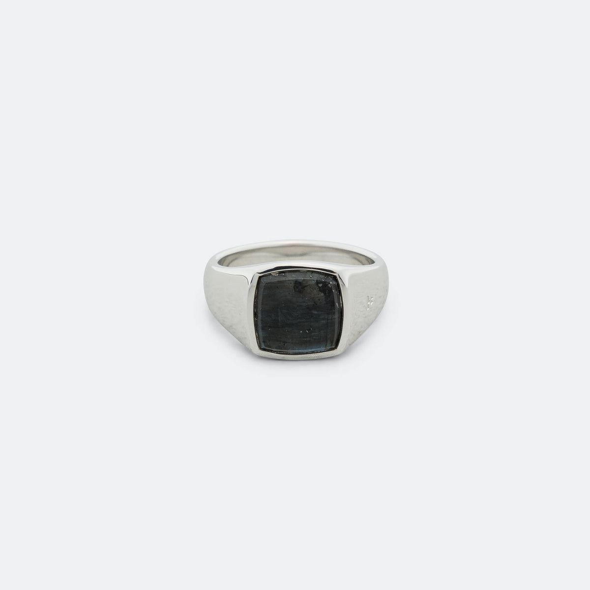 Kay Ring - Black Larkivite/925 Silver | UP THERE
