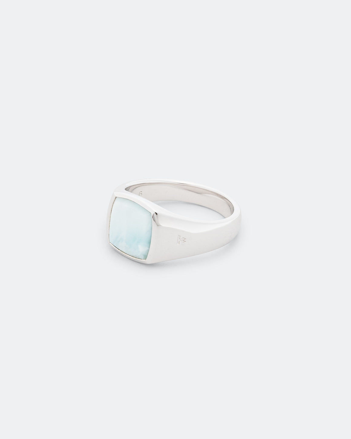 Tom Wood - Kay Ring Ice Blue - Larimar/925 Silver - UP THERE