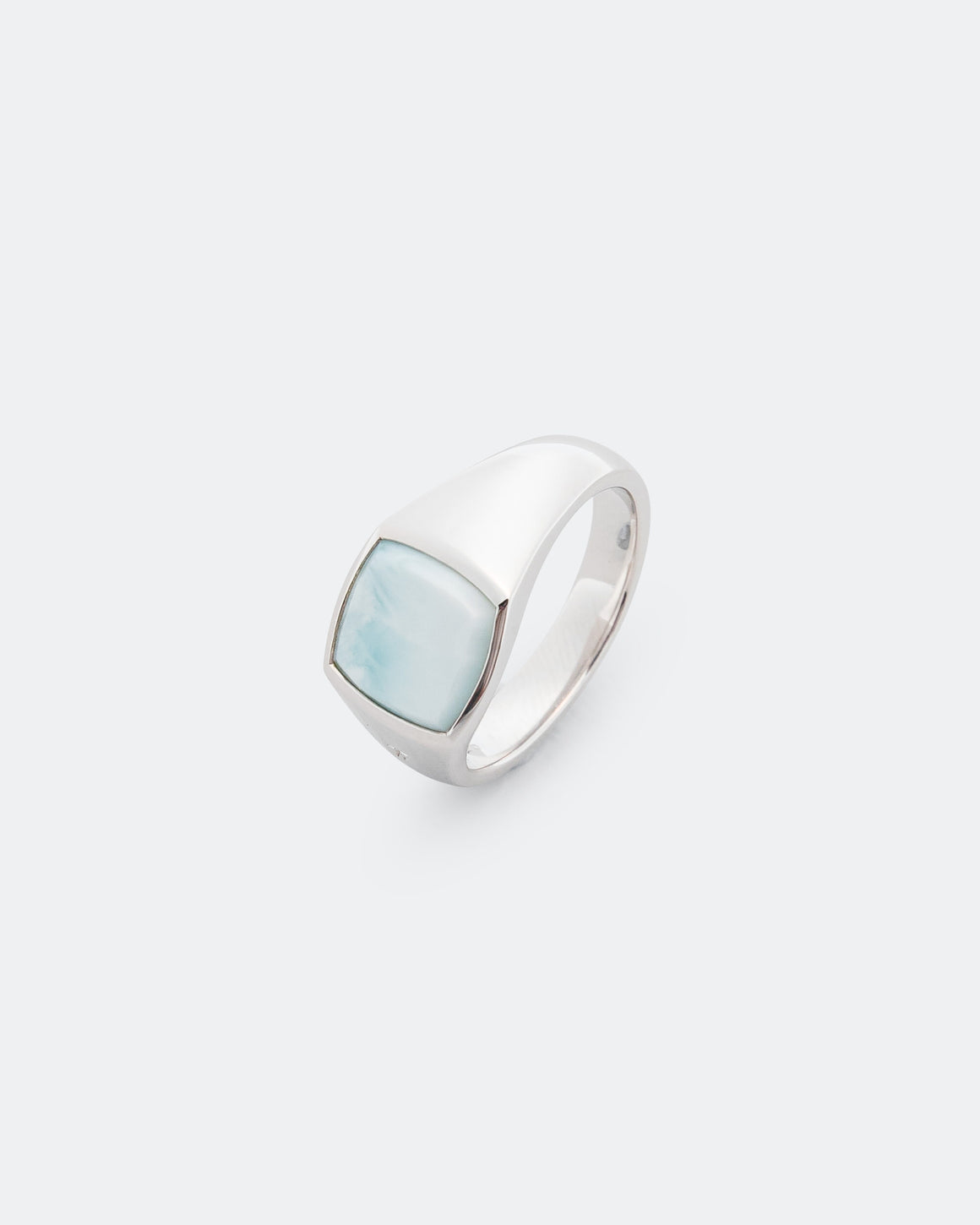 Tom Wood - Kay Ring Ice Blue - Larimar/925 Silver - UP THERE