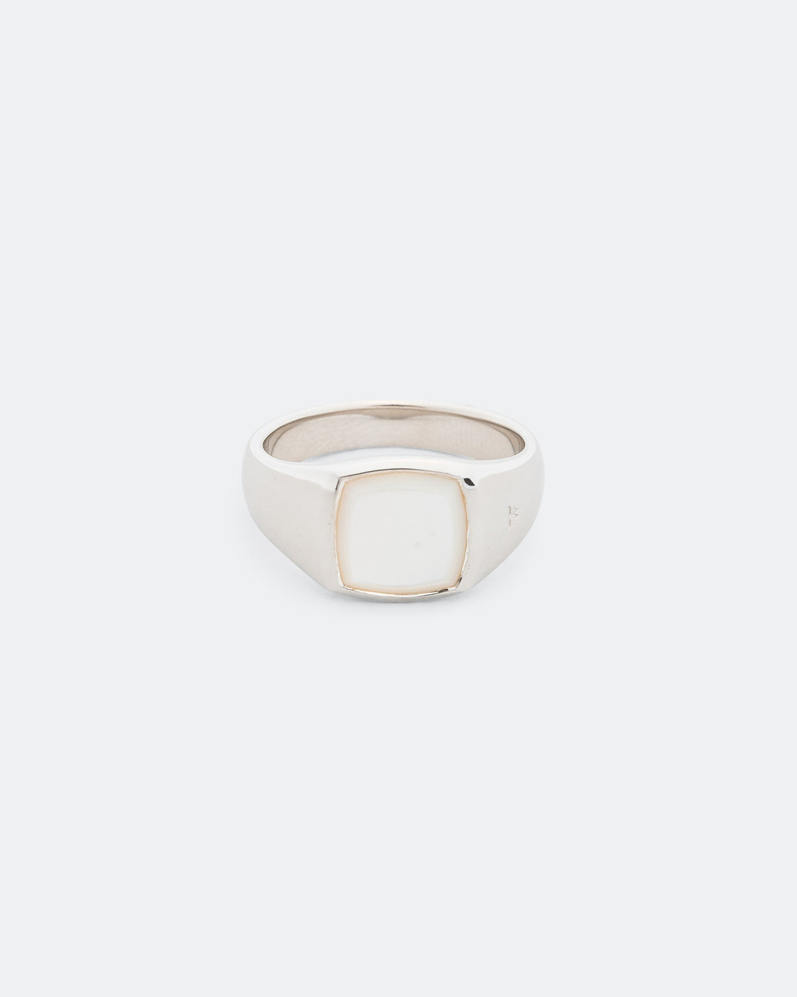 Tom Wood - Kay Ring - White Mother of Pearl/925 Silver - UP THERE
