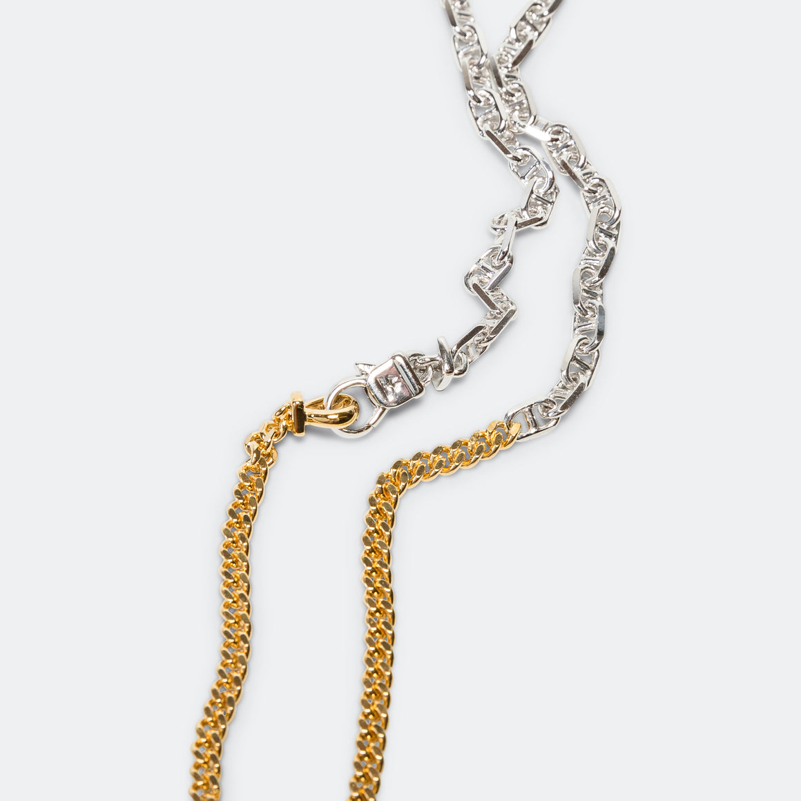 Tom Wood - Rue Chain Duo - 925 Silver/18K Gold - UP THERE