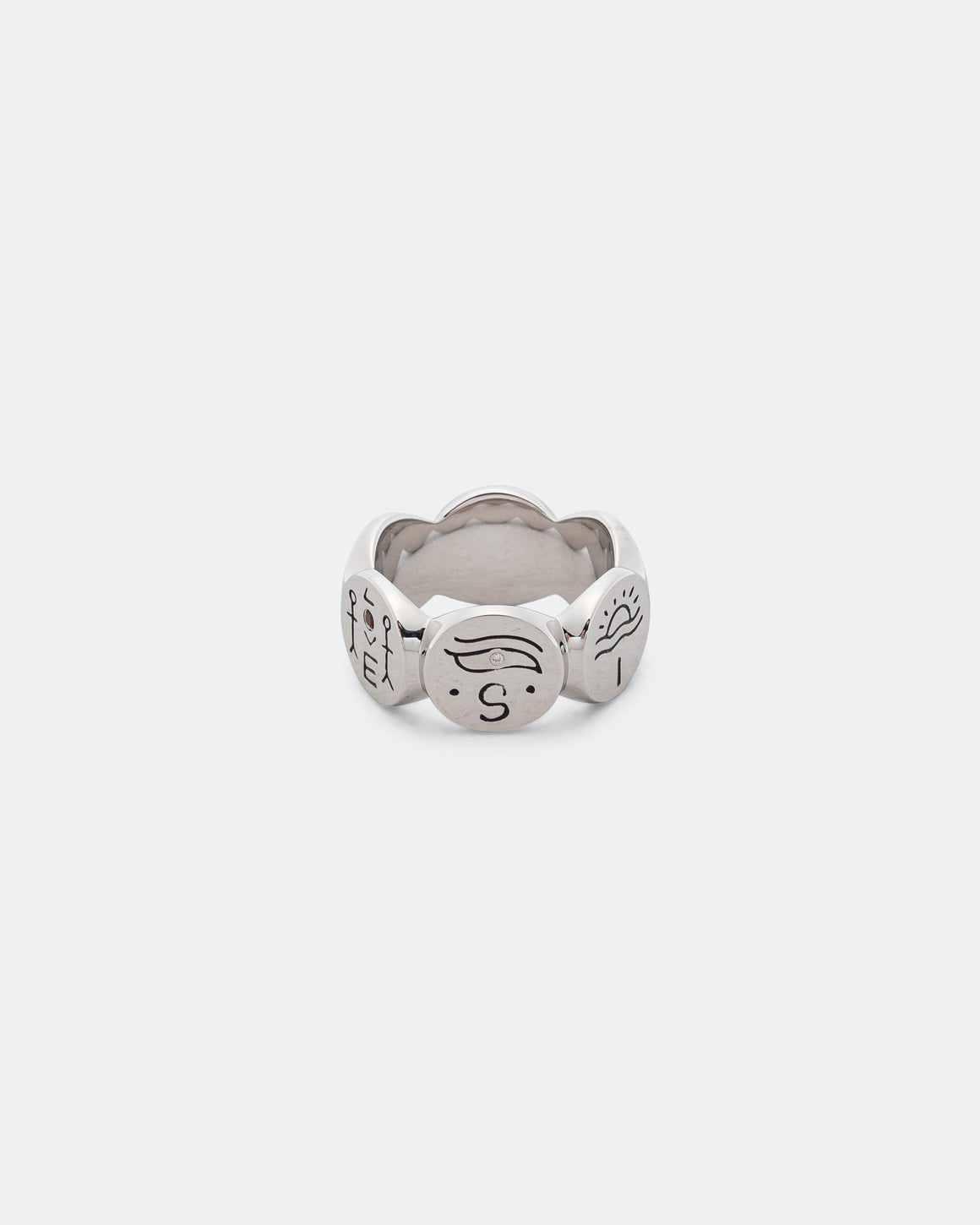 Tom Wood - Simple Love Ring - 925 Sterling Silver - UP THERE