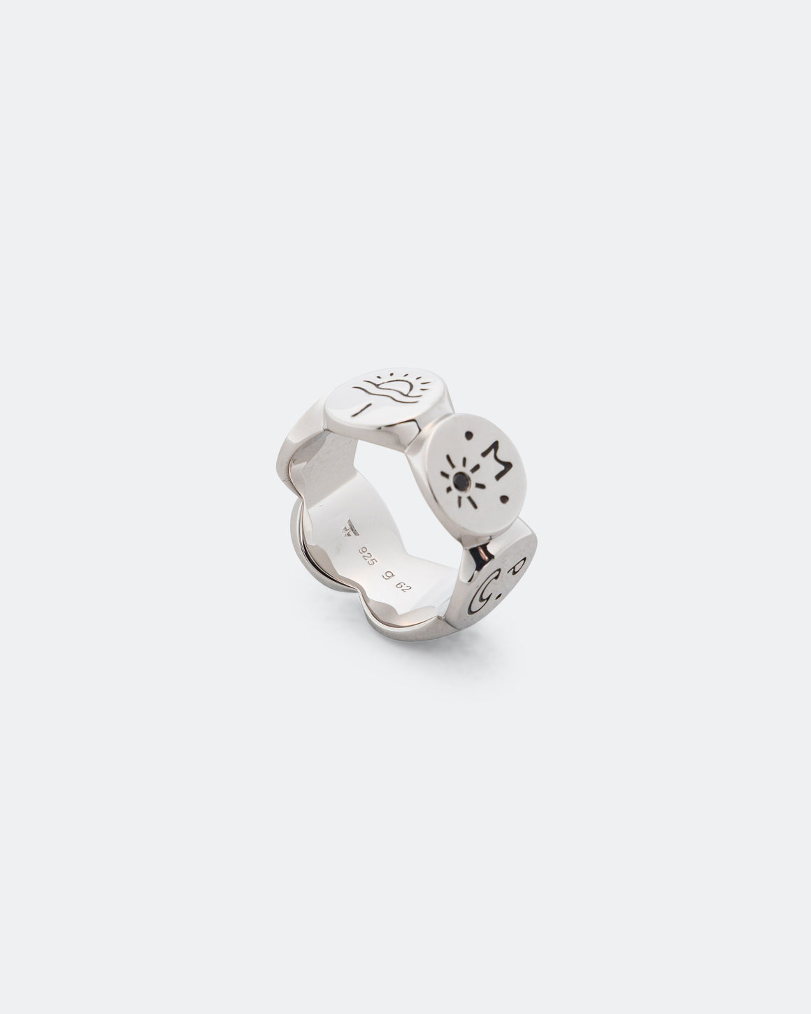 Tom Wood - Simple Love Ring - 925 Sterling Silver - UP THERE