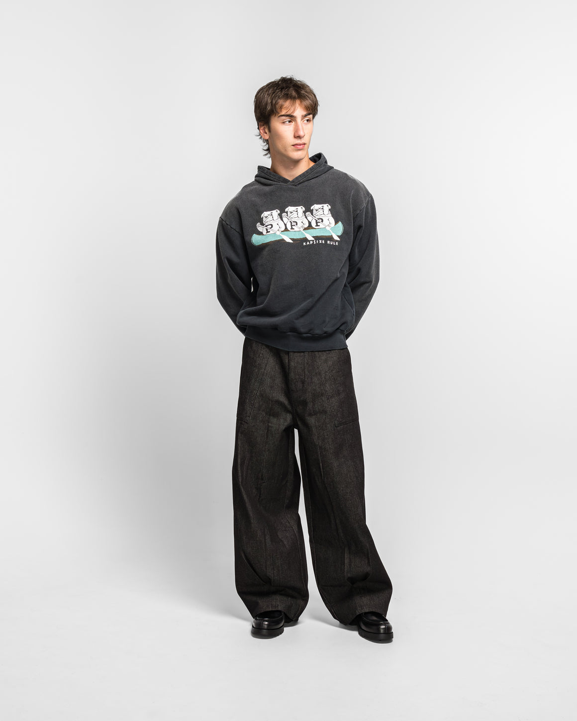 Torc Blooming - August Denim - Black - UP THERE