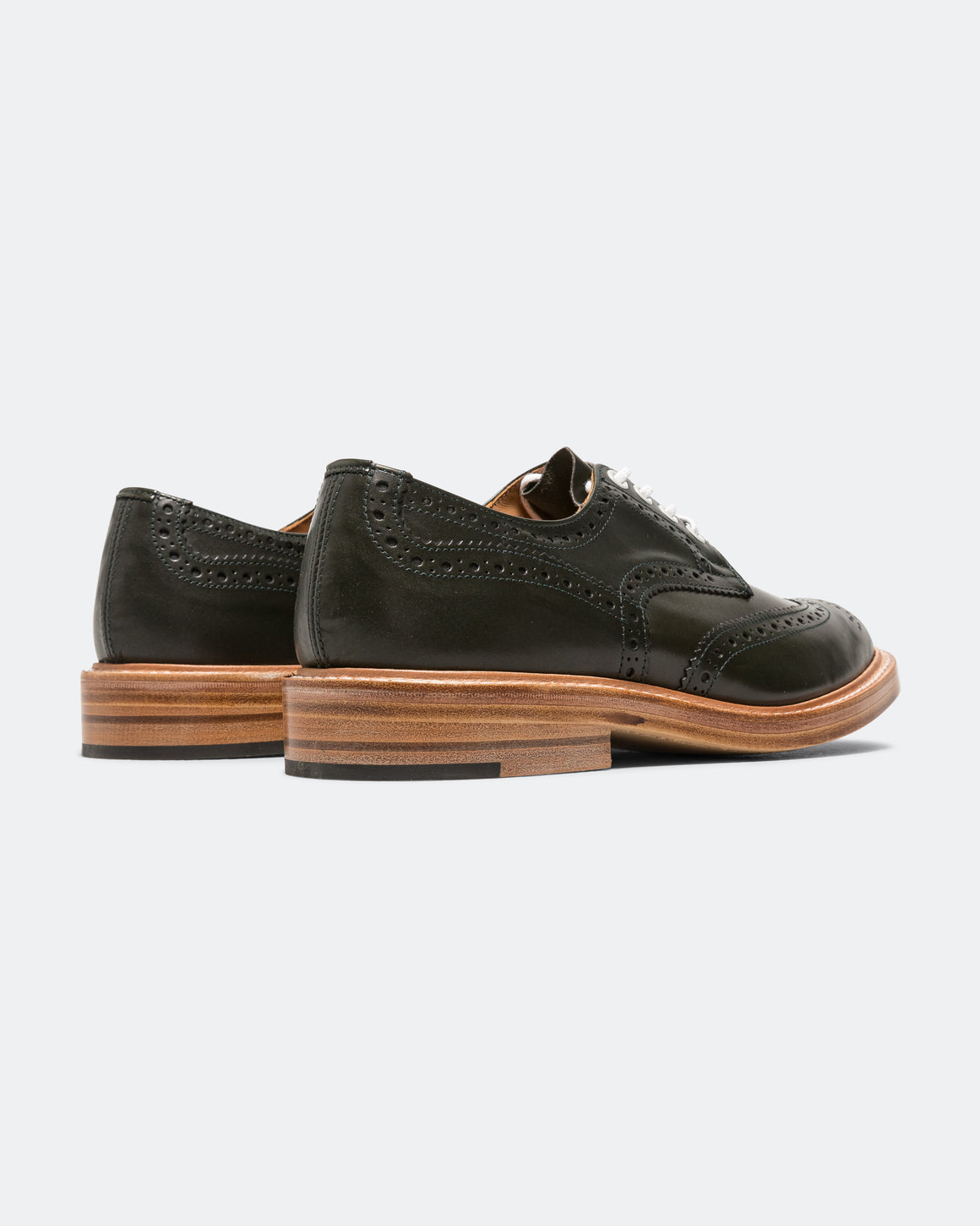 Junya Watanabe MAN - Trickers Shoes Calf Derby Brogues x Junya Watanabe Man - Green - UP THERE