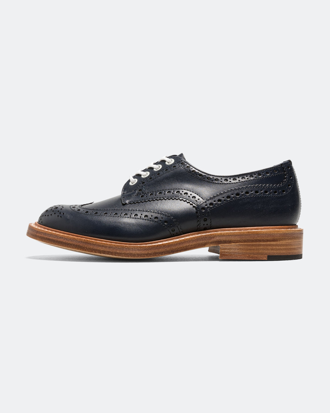 Junya Watanabe MAN - Trickers Shoes Calf Derby Brogues x Junya Watanabe Man - Navy - UP THERE