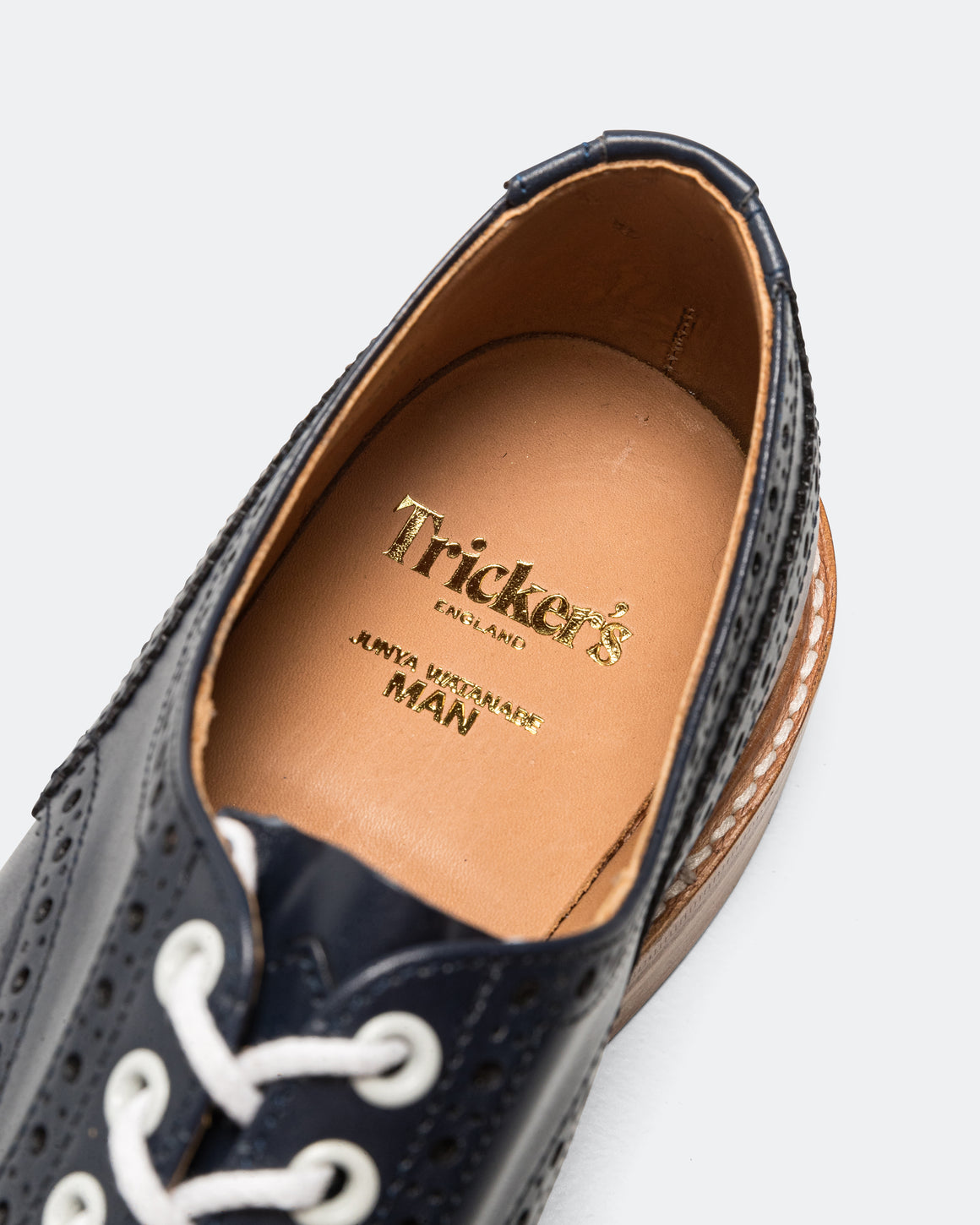 Junya Watanabe MAN - Trickers Shoes Calf Derby Brogues x Junya Watanabe Man - Navy - UP THERE