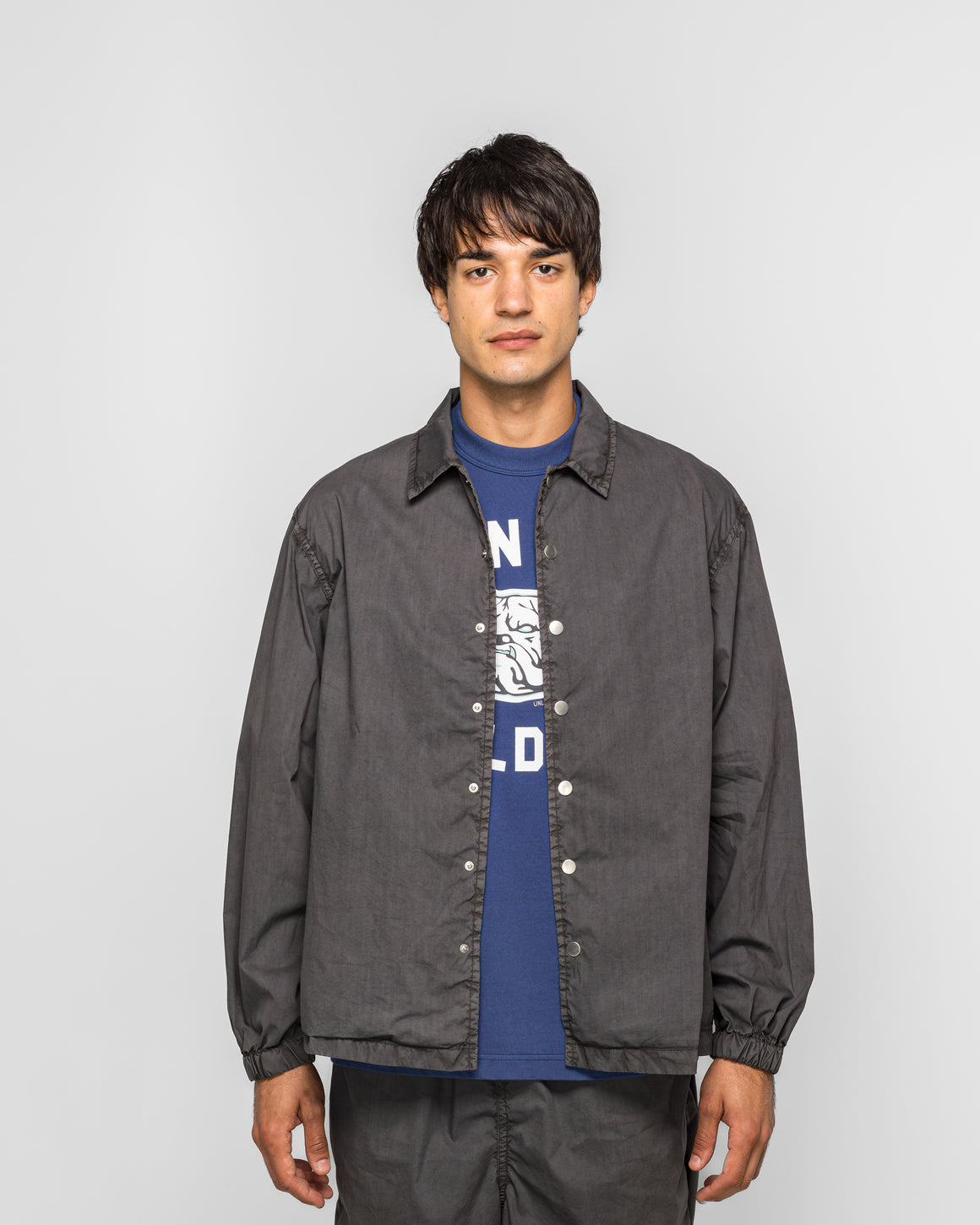 Unlikely - Coach Shirts Jacket - Black - UP THERE