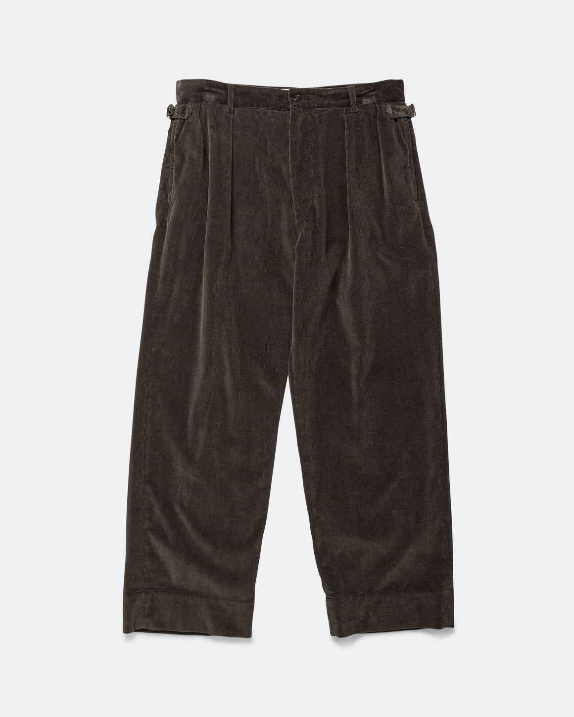 Unlikely - Corduroy 2P Trousers - Charcoal Grey - UP THERE